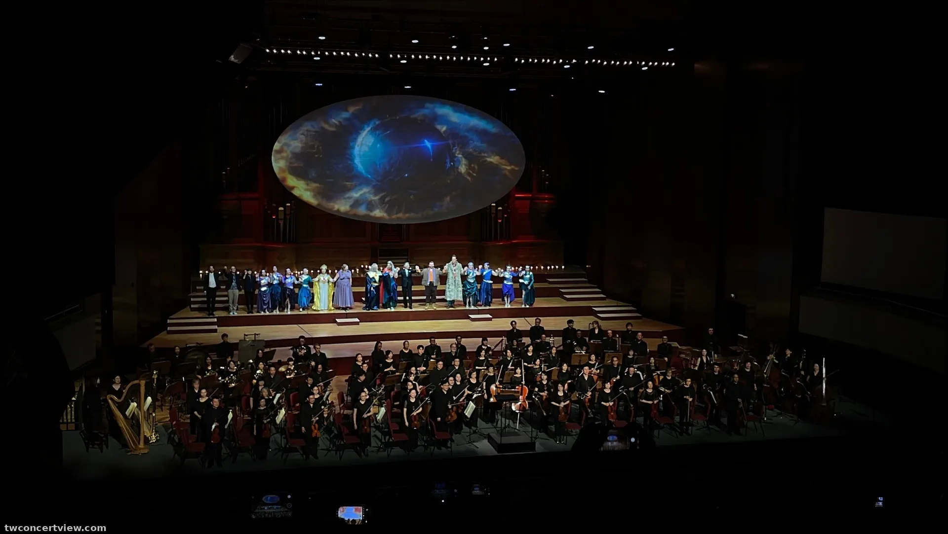 國家音樂廳 1A4 區 11排13號 視野照片 - 女武神