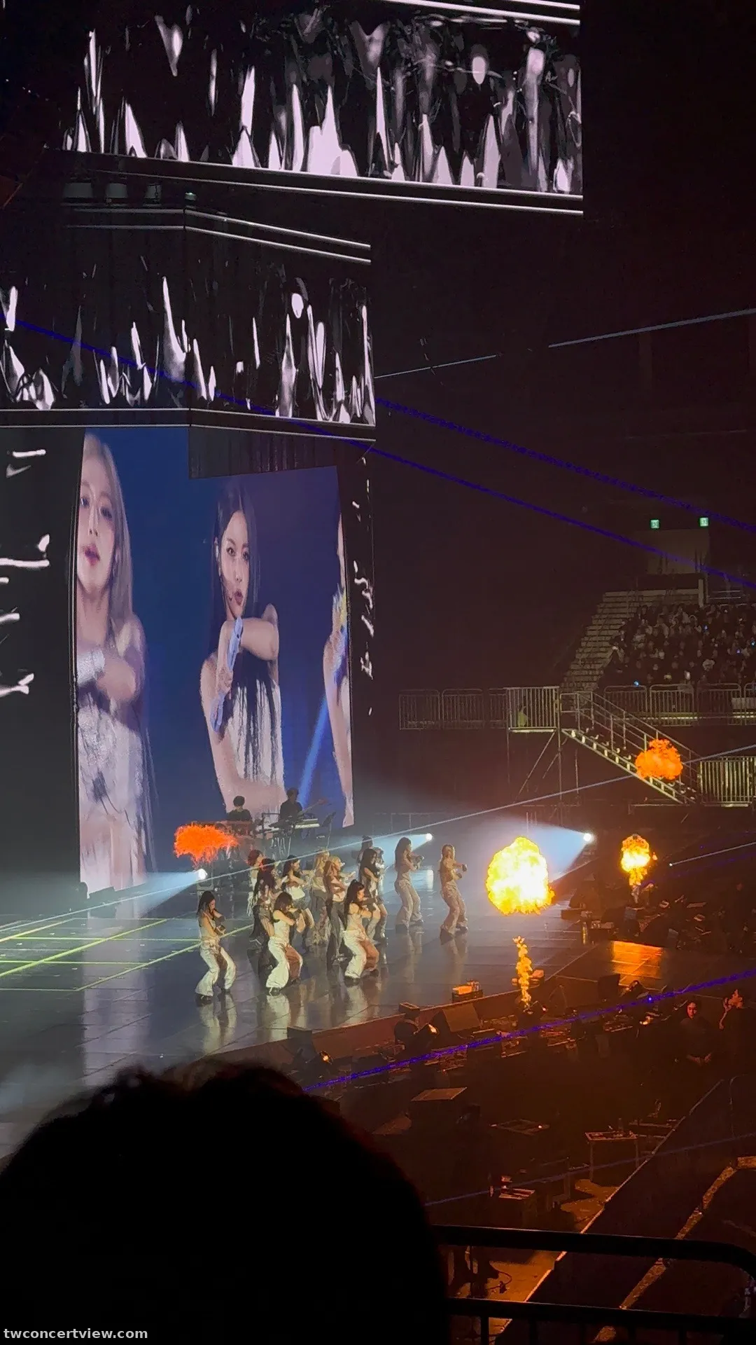 Inspire Arena 213 โซน แถว F ที่นั่ง 21 ภาพวิวที่นั่ง - NMIXX 1st World Tour ‘Episode 1 : Zero Frontier’