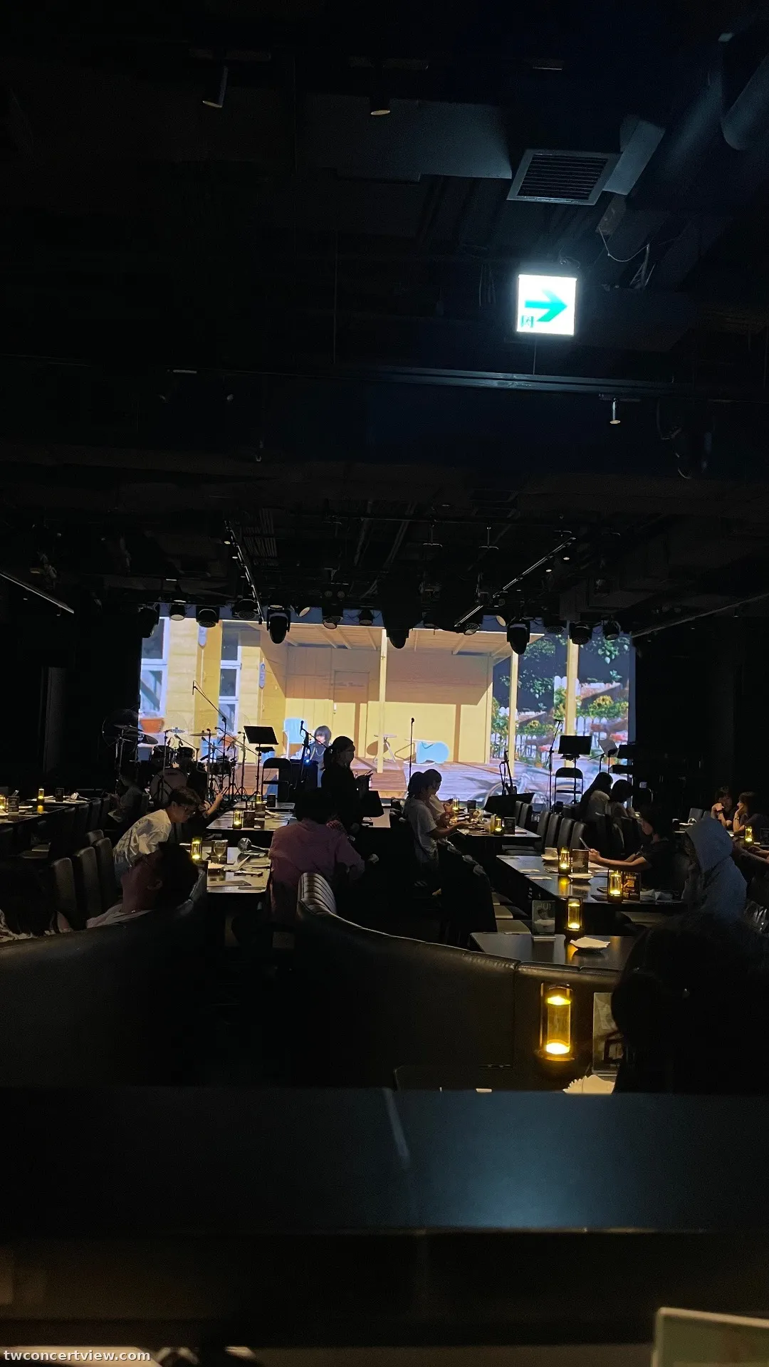 Billboard Live Taipei Z246 區 視野照片