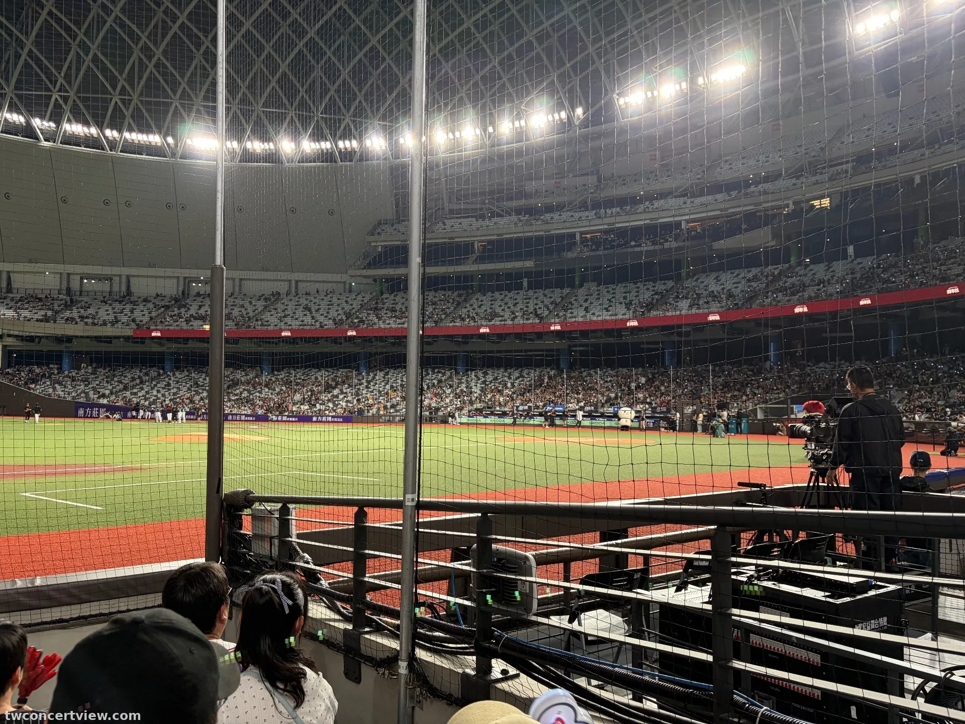 Taipei Dome (Baseball Mode) 119 โซน แถว 5 ที่นั่ง 21 ภาพวิวที่นั่ง - 7/26樂天對富邦