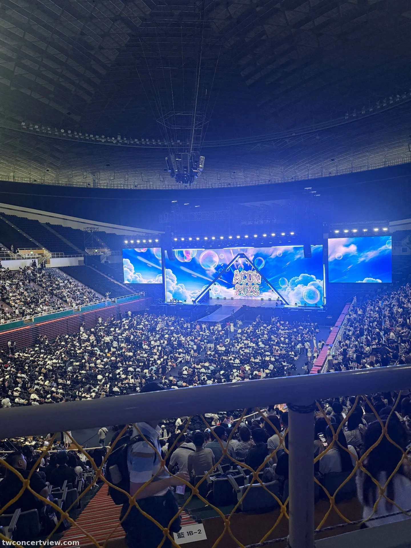 NTSU Arena Blue2A-1 Row 0, Seat 30 seat view - ACON 2026 IN TAIPEI