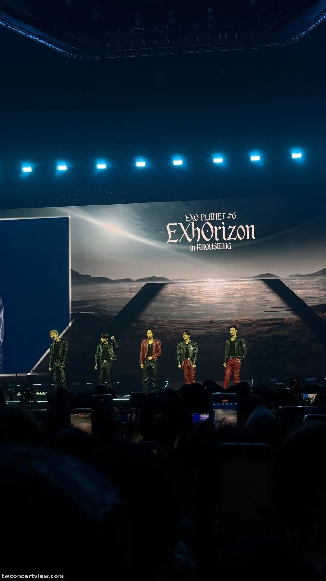 Kaohsiung Arena (高雄巨蛋) D 後列左番 座席からの眺め - EXO PLANET #6 - EXhOrizon in KAOHSIUNG
