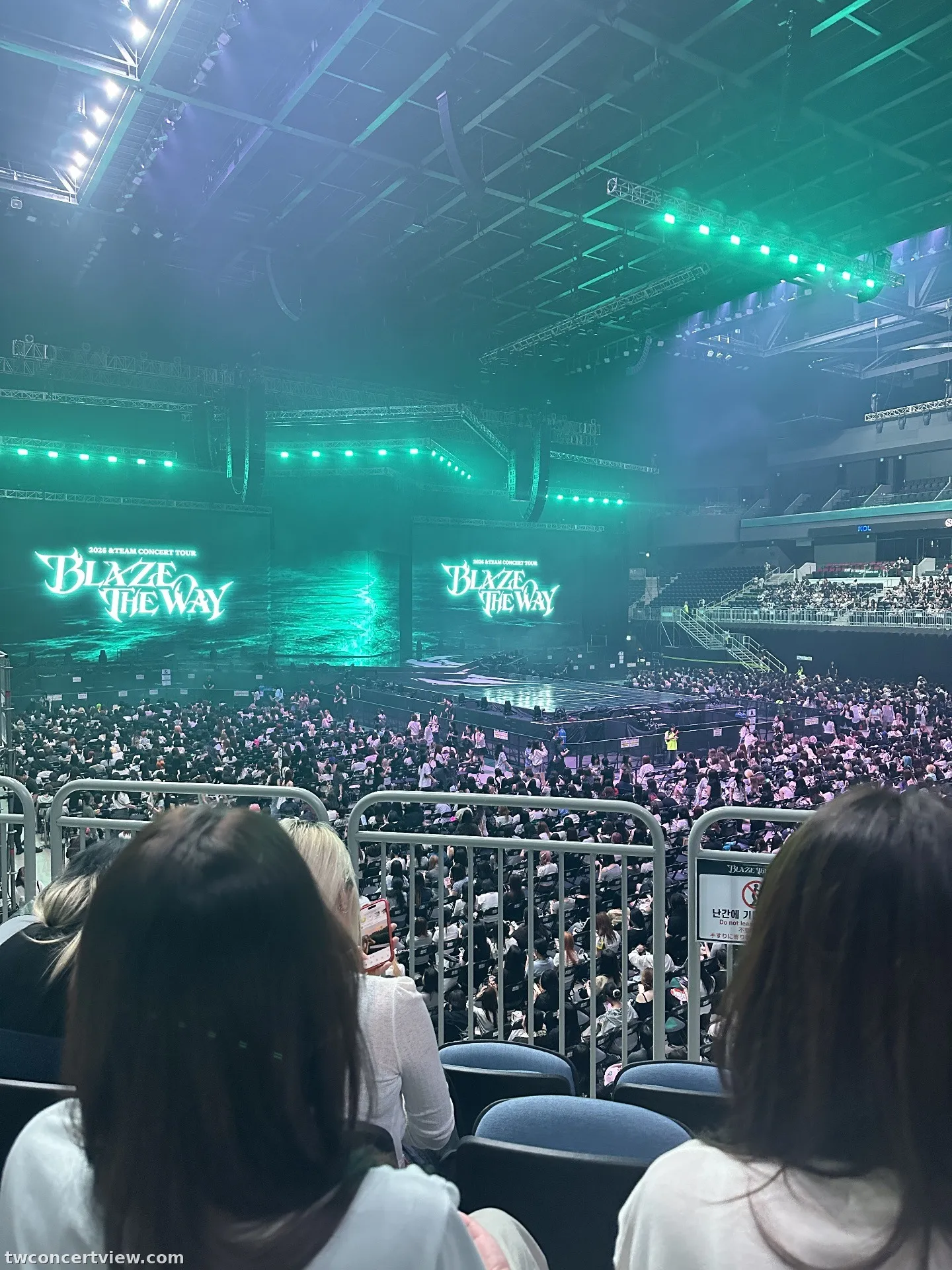迎仕柏綜藝館 (Inspire Arena) 210 區 D排18號 視野照片