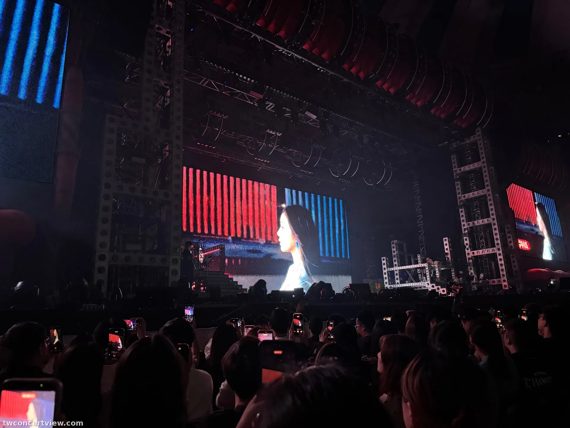 Jamsil Indoor Stadium 蠶室室內體育館 12 區 6排12號 視野照片 - Babymonster Choom 2026-27