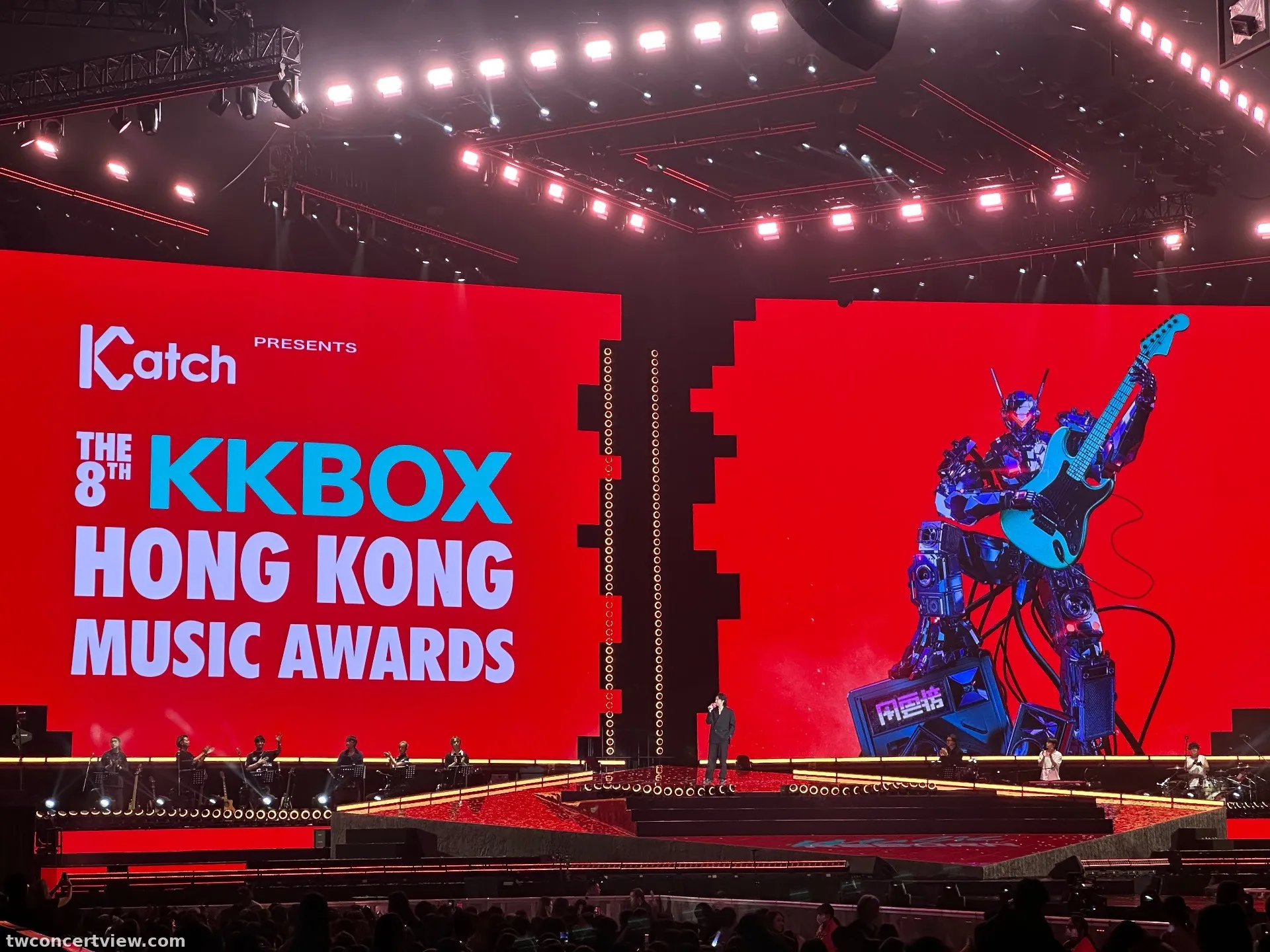 AsiaWorld-Expo 亞洲國際博覽館 35 區 A排10號 視野照片 - KKBOX香港風雲榜