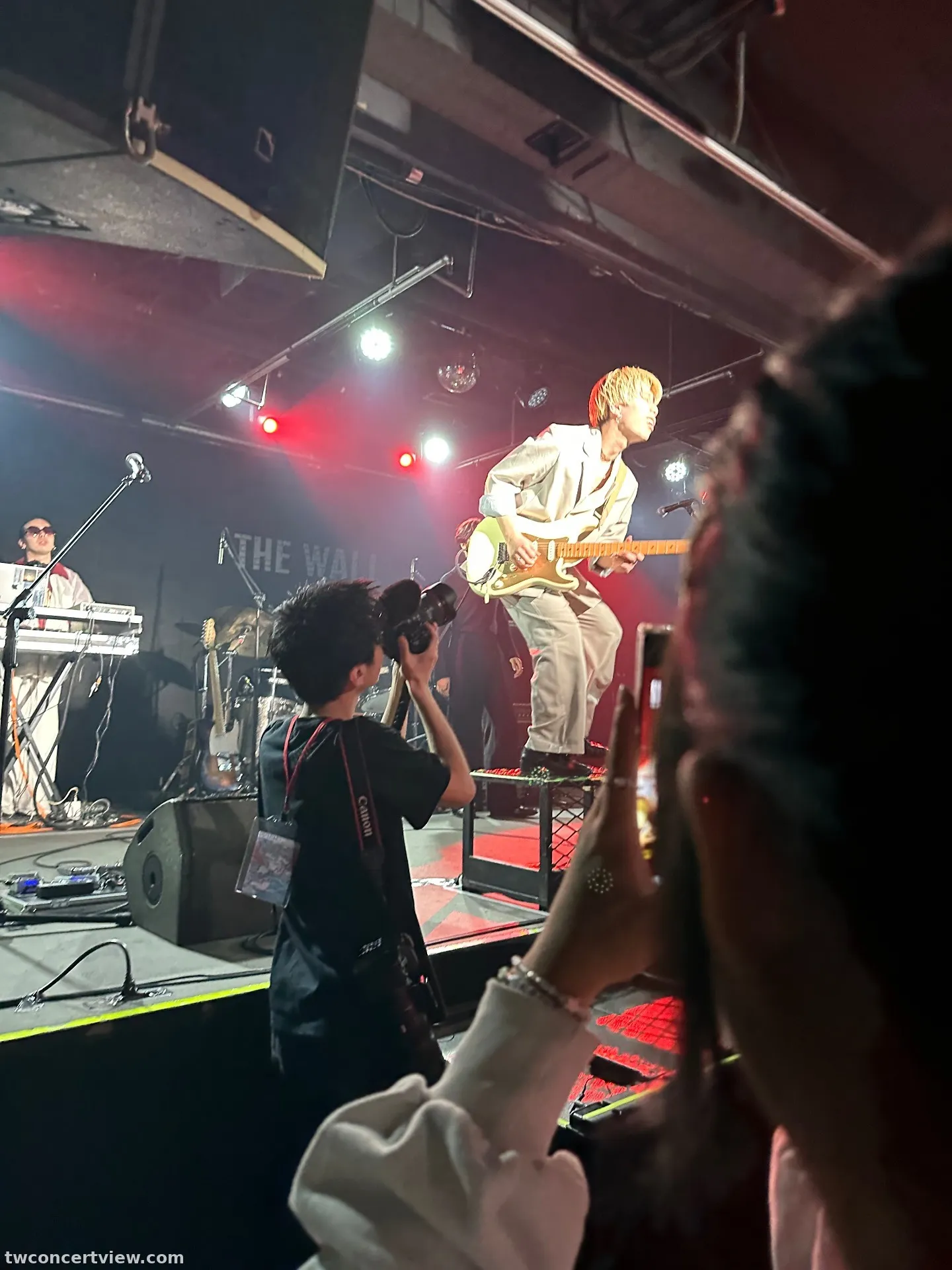 The Wall Live House A 區 前排 視野照片 - BIllyrrom Oneman Tour 2025 WiND in Taipei
