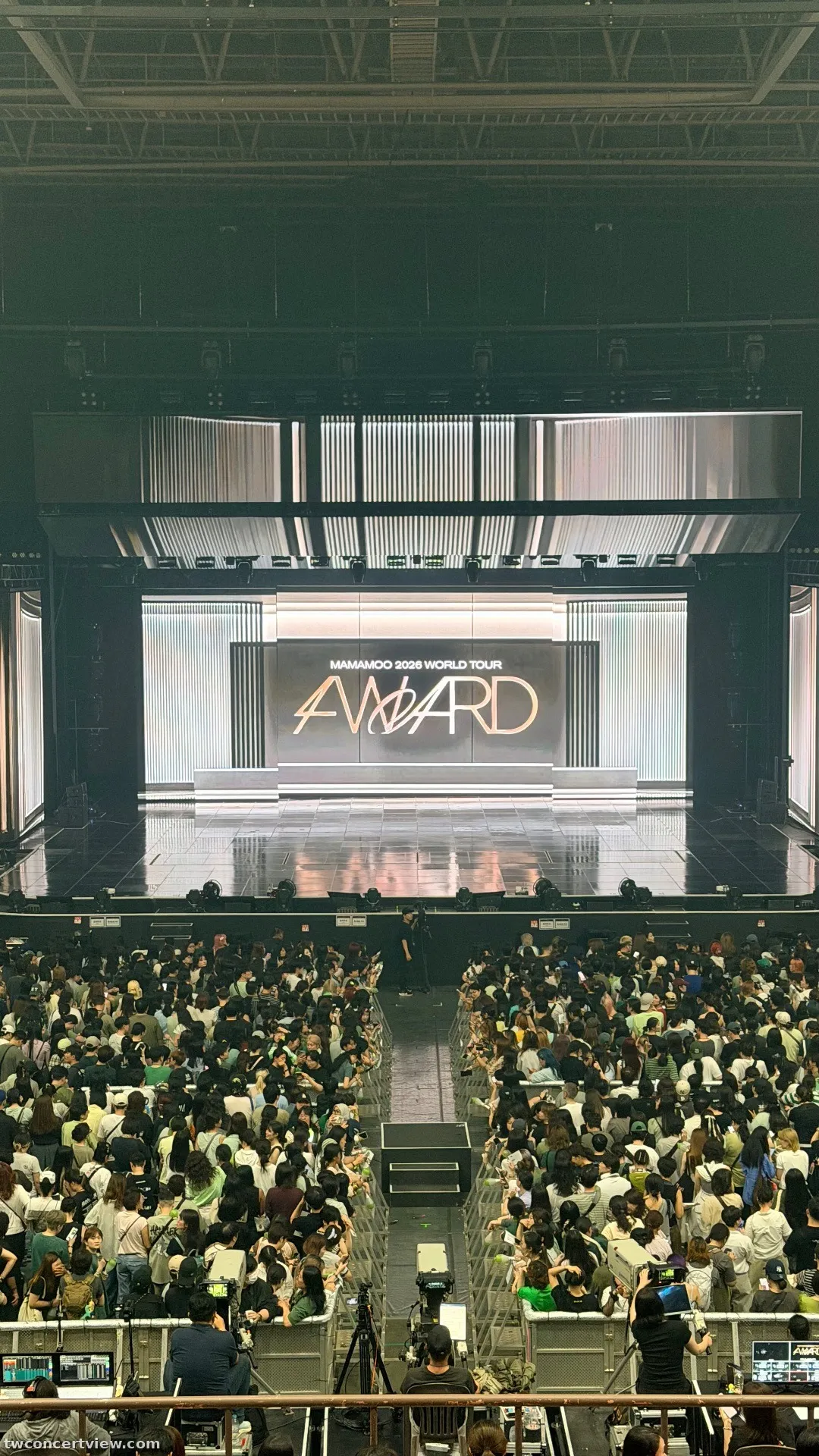 奧林匹克廳 (Olympic Hall) C2-B 區 11排9號 視野照片 - MAMAMOO 2026 WORLD TOUR <4WARD> in SEOUL