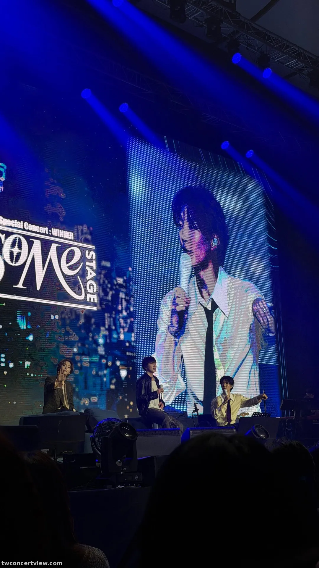 KBS Arena Hall Z1 區 前排左號 視野照片 - WINNER Awesome Stage