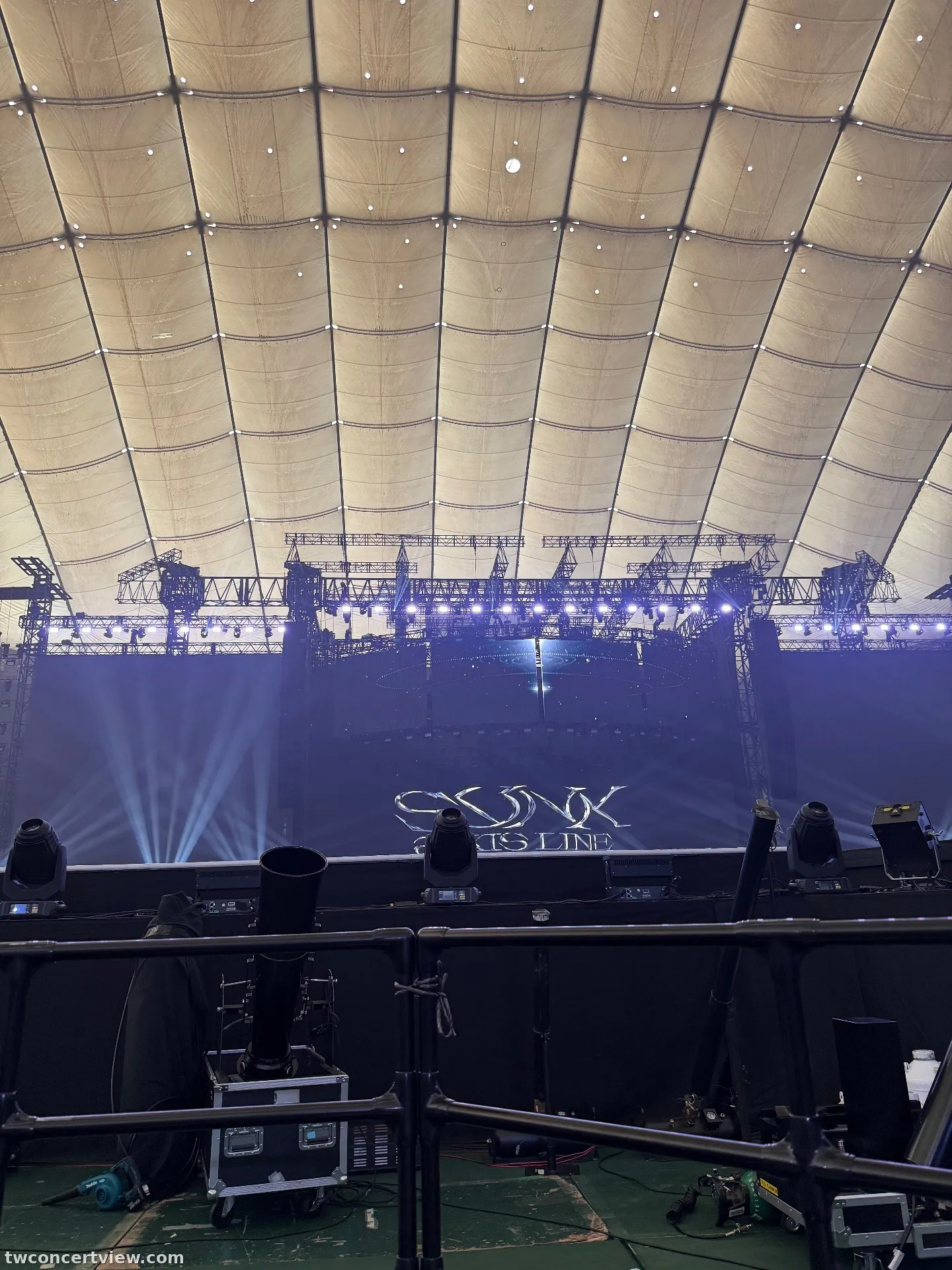 東京巨蛋 (Tokyo Dome) H 區 前排右號 視野照片 - 2026 aespa LIVE TOUR-SYNK:aexis in JAPAN[SPECIAL EDITION DOME TOUR]