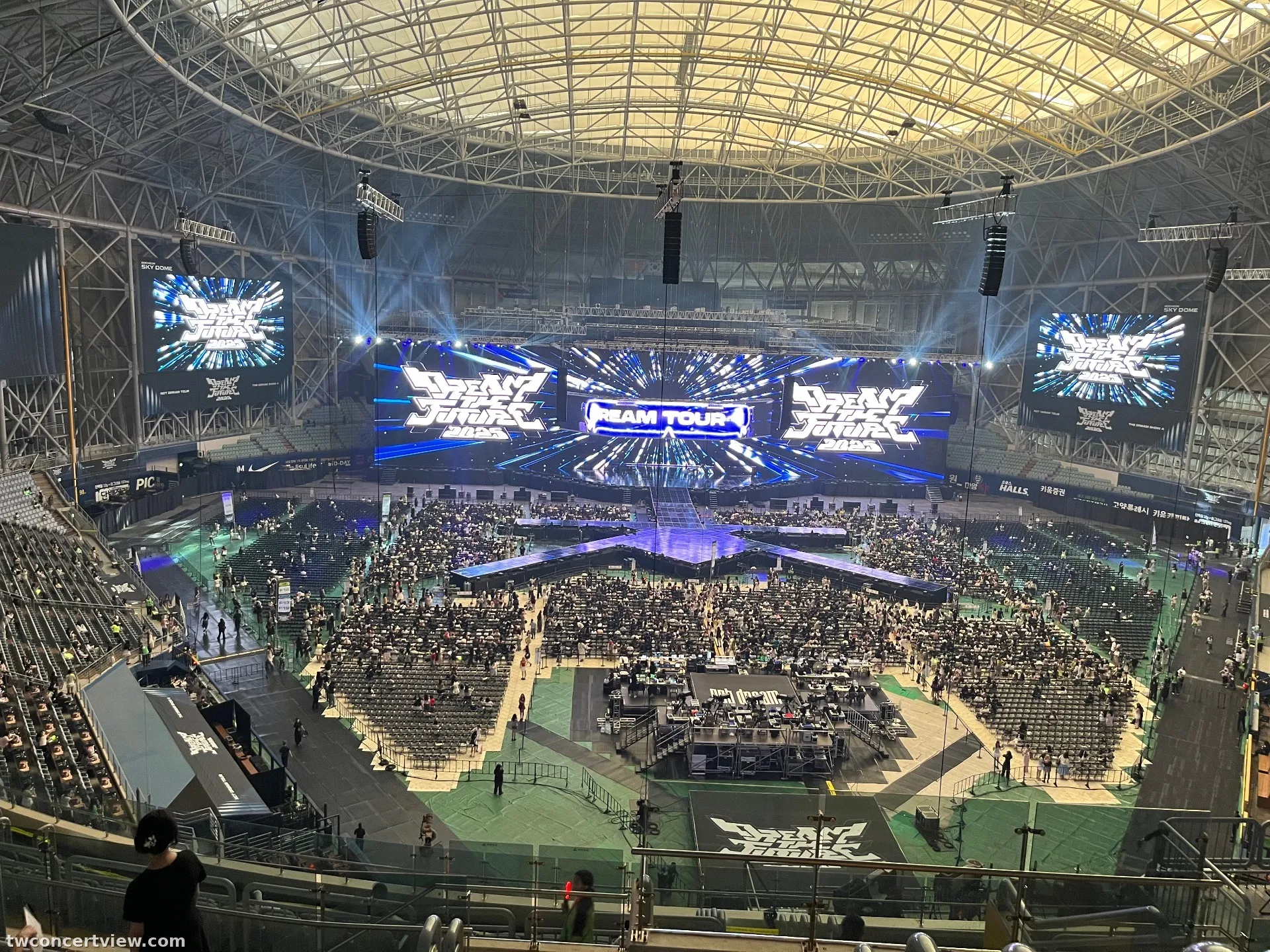 Gocheok Sky Dome 高尺天空巨蛋 414 區 I排2號 視野照片 - NCT DREAM TDS4 in Seoul