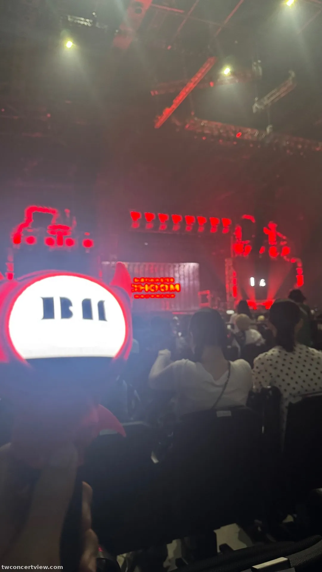 Pia Arena MM O 區 前排左號 視野照片 - BABYMONSTER CHOOM IN JAPAN