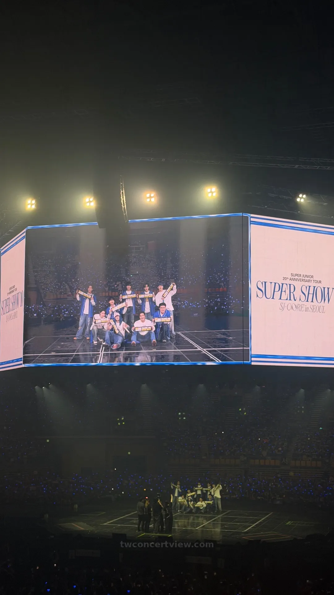 KSPO Dome 40 Row 7, Seat 7 seat view - Super Show 10
