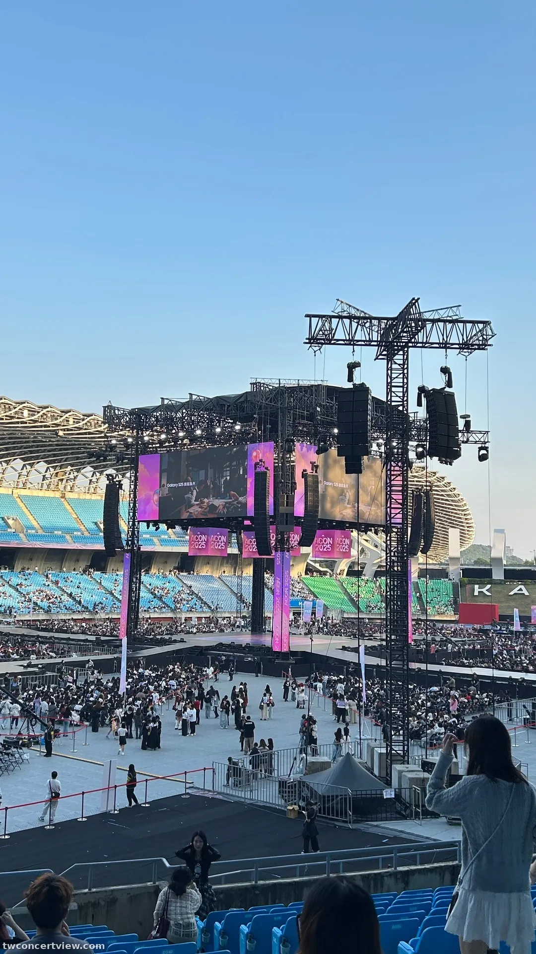 Kaohsiung National Stadium (AAA) D03 구역 24열344번 좌석 시야 사진 - ACON