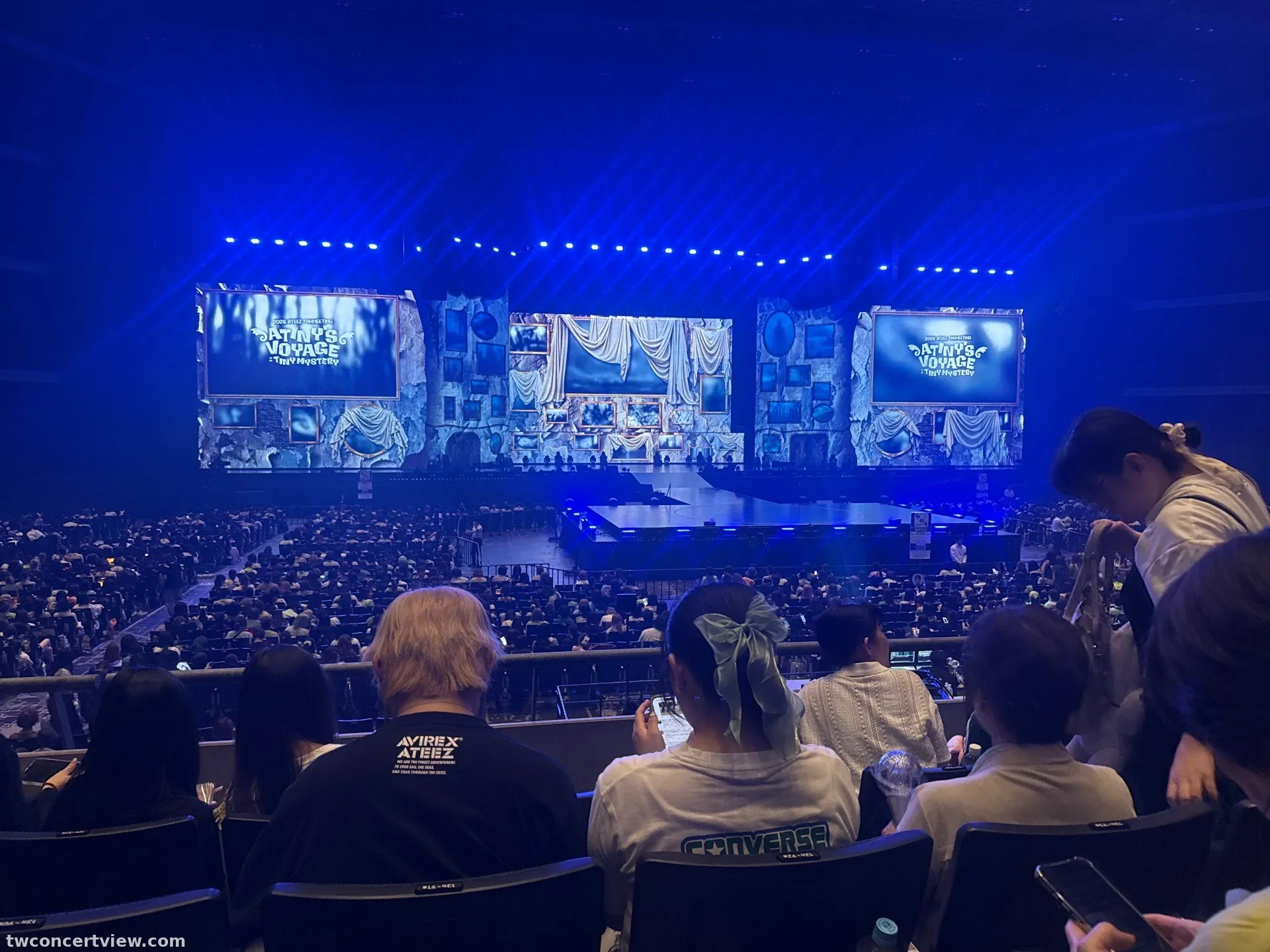 Kアリーナ横浜 48 15列91番 座席からの眺め - 2026 ATEEZ FAN MEETING