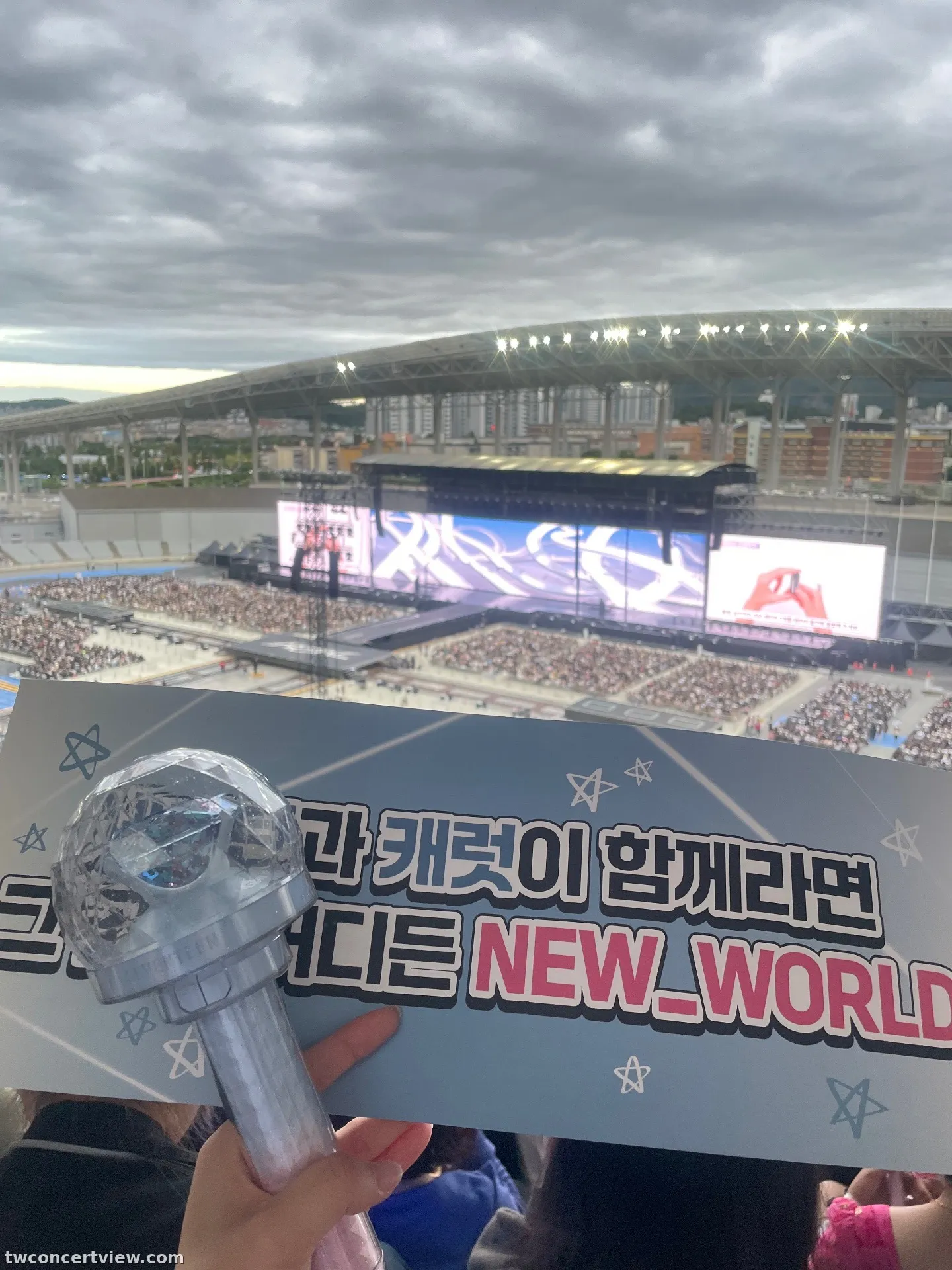 仁川亞運主體育場 56 區 5排7號 視野照片 - SEVENTEEN WORLD TOUR［NEW_］
