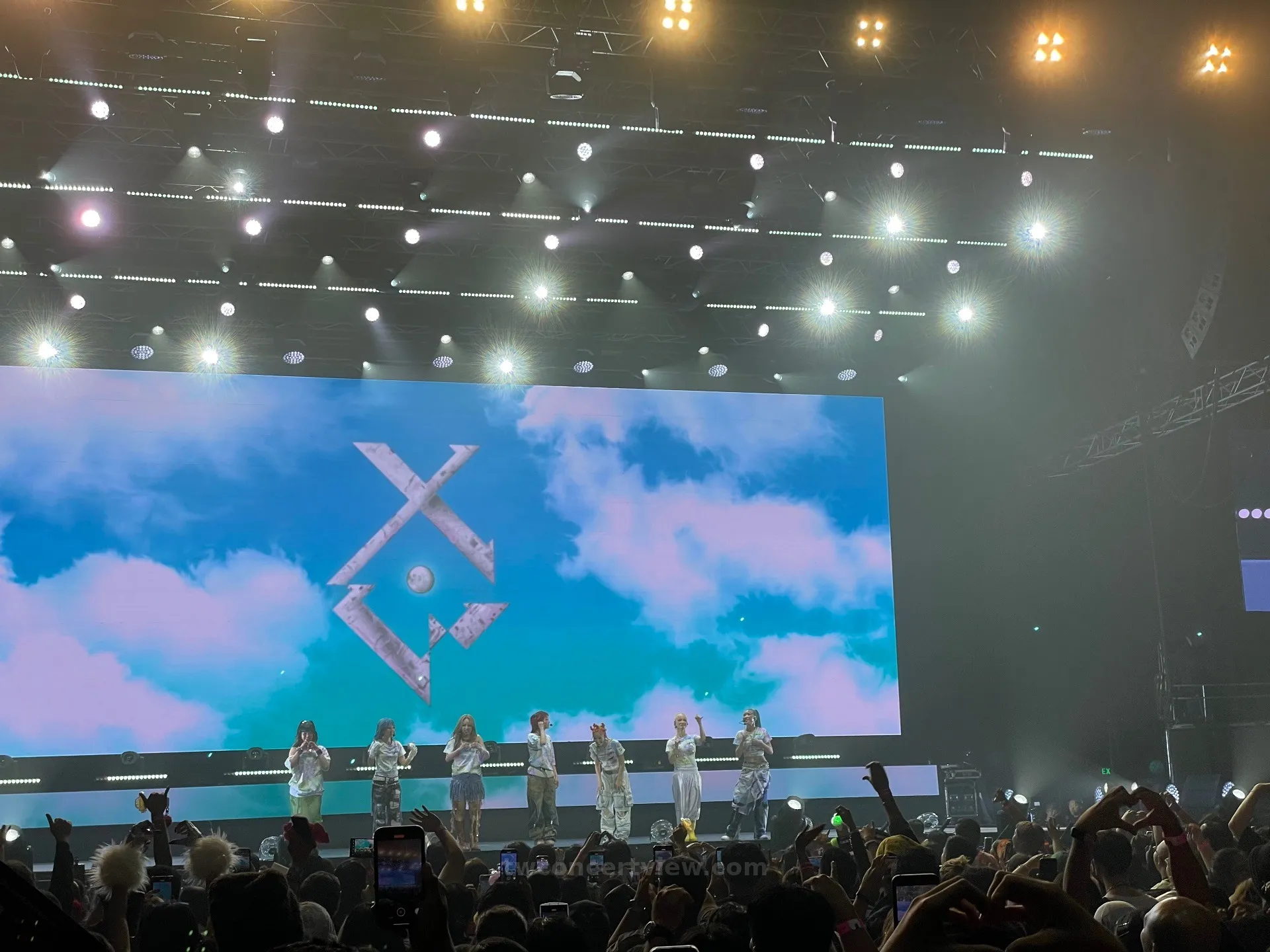 Smart Araneta Coliseum C 區 後 中 視野照片 - XG THE FIRST HOWL