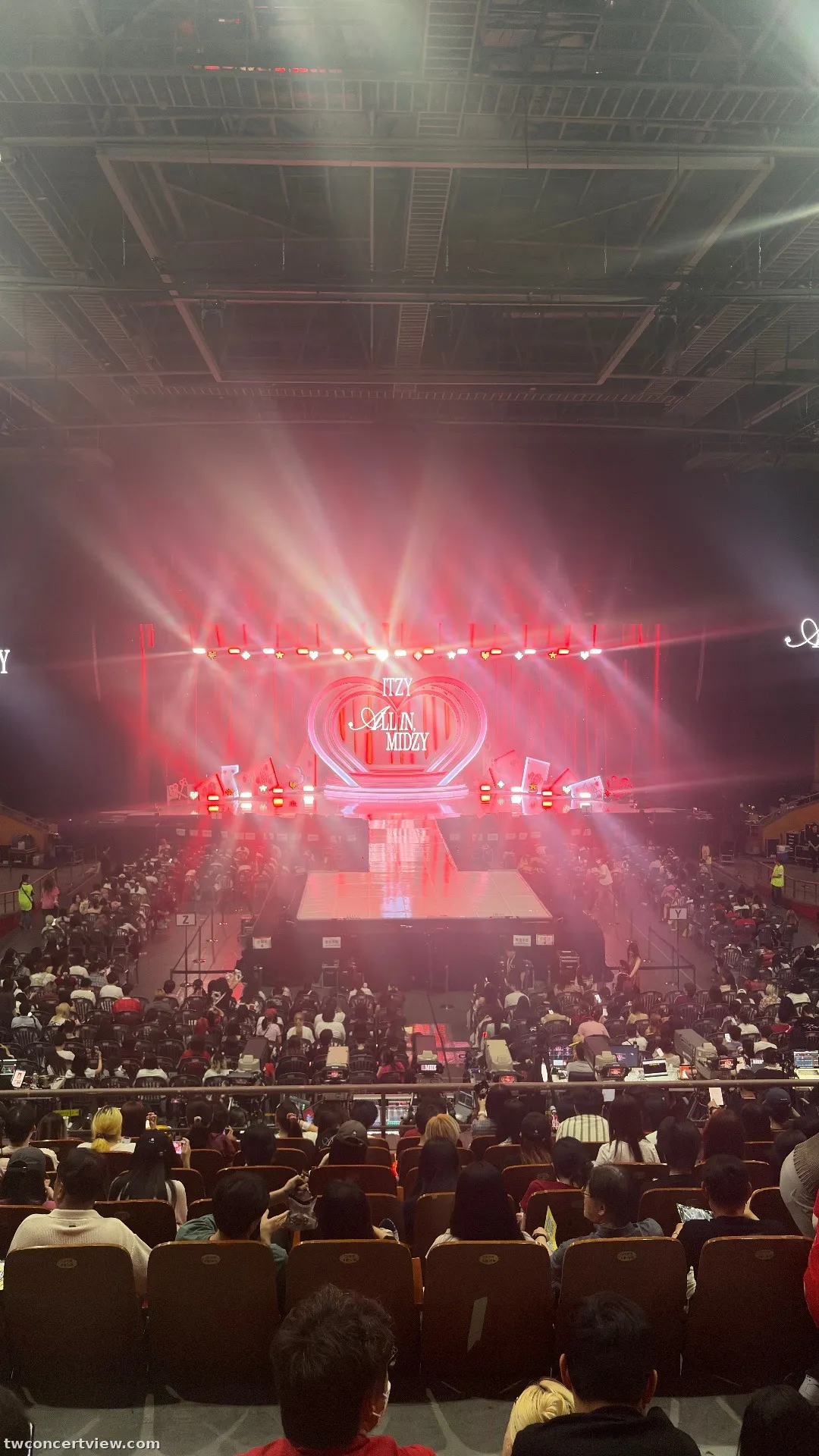 奧林匹克廳 (Olympic Hall) C2-B 區 9排7號 視野照片 - ITZY The 5th Fan Meeting
