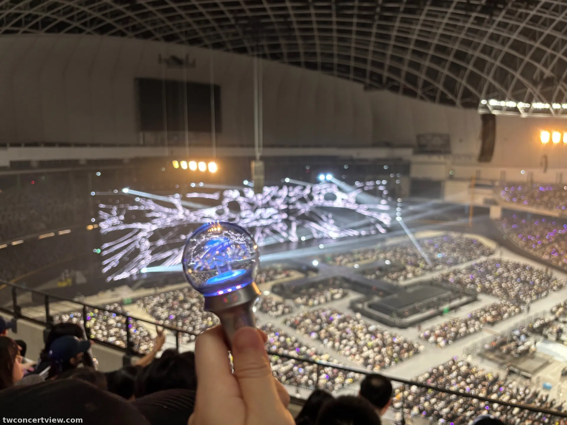 Taipei Dome (台北大巨蛋) 416 구역 5열10번 좌석 시야 사진 - despa LIVE TOUR - SYNK : COMPLæXITY
