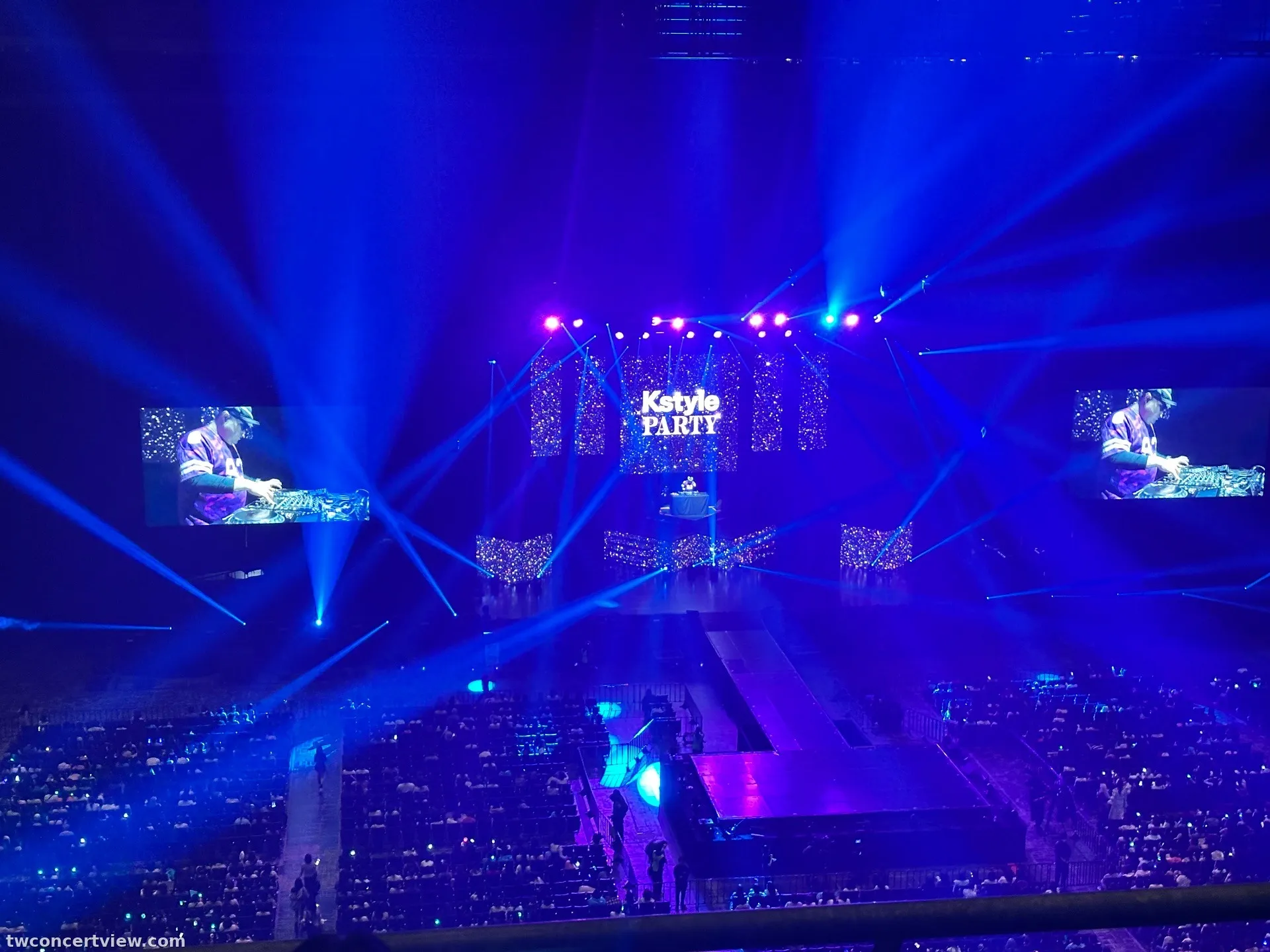 K-Arena 橫濱 43 區 3排116號 視野照片 - KSTYLE PARTY