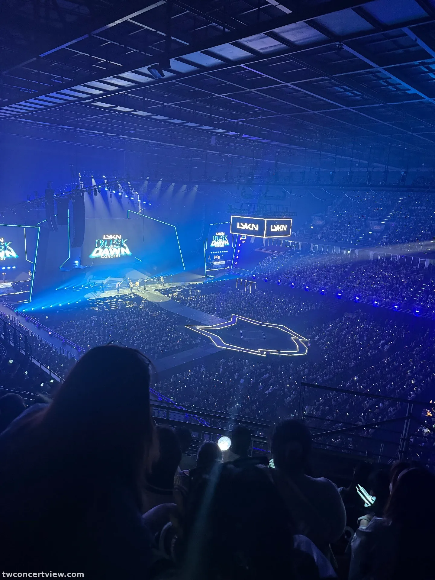 IMPACT Arena F 區 L排15號 視野照片 - LYKN DUSK&DAWN CONCERT