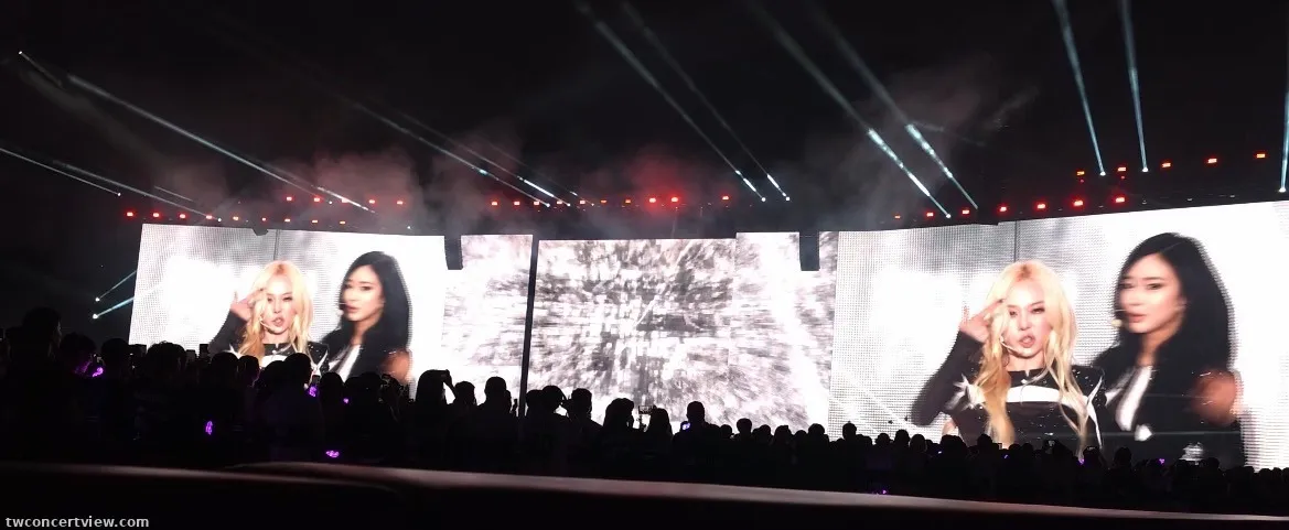 台北大巨蛋 106 區 1排19號 視野照片 - 2026-27 aespa LIVE TOUR - SYNK : COMPLaeXITY - in TAIPEI