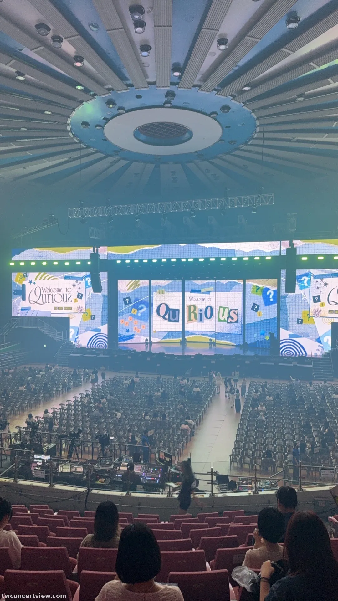 Jamsil Indoor Stadium 蠶室室內體育館 13 區 15排5號 視野照片 - AND2BLE Welcome to Qurious