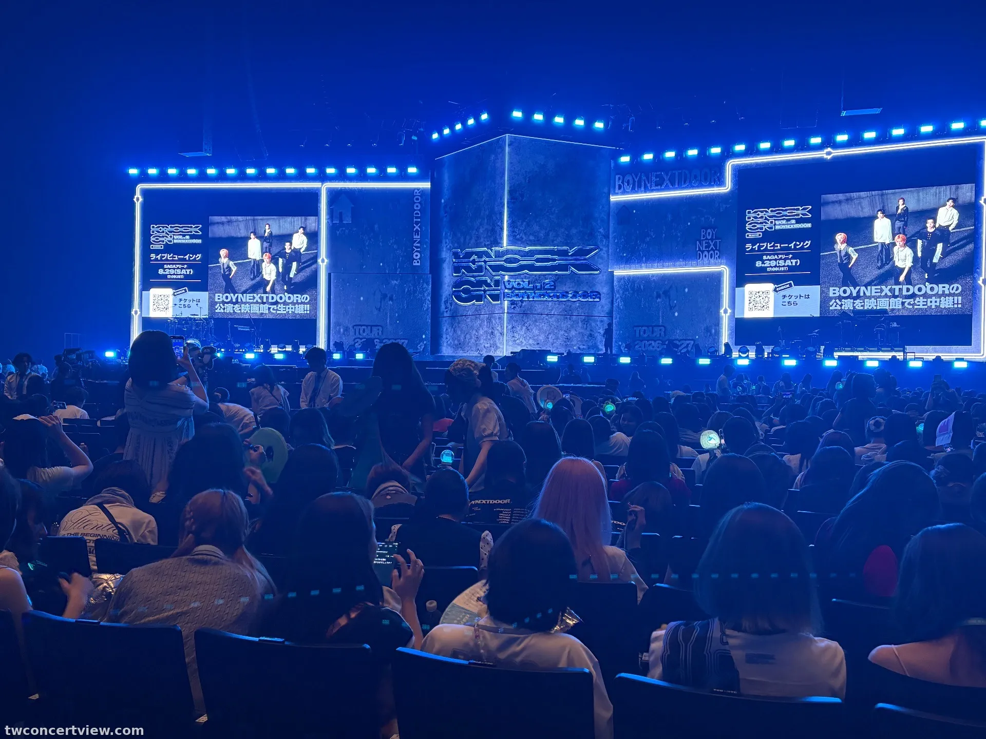 K-Arena Yokohama L โซน แถว 前 ที่นั่ง 右 ภาพวิวที่นั่ง - BOYNEXTDOOR 《KNOCK ON Vol.2》 IN JAPAN