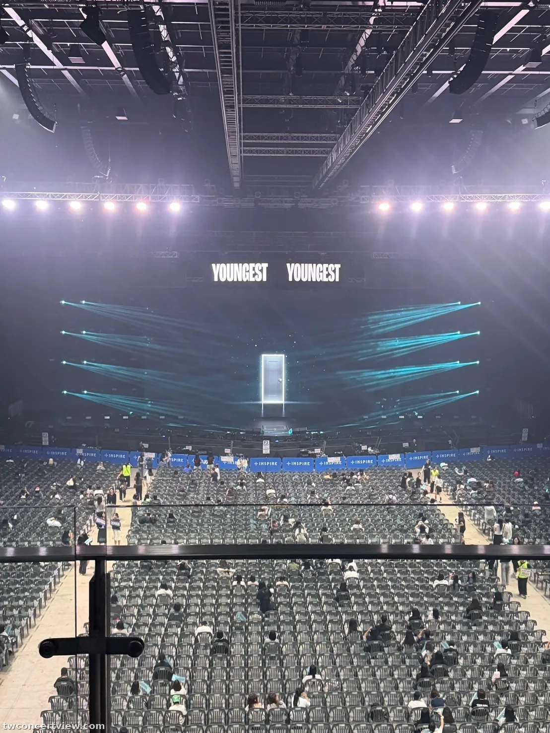 Inspire Arena 迎仕柏綜藝館 412 區 B排18號 視野照片 - Young K Solo Tour (YOUNGEST) in INCHEON