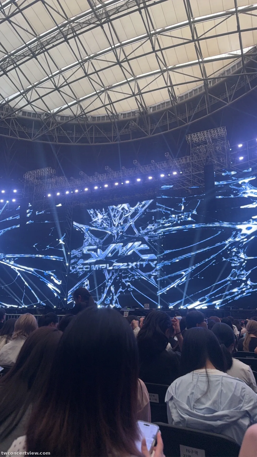 Gocheok Sky Dome 高尺天空巨蛋 D 區 後排右號 視野照片 - aespa LIVE TOUR - SYNK : COMPLæXITY