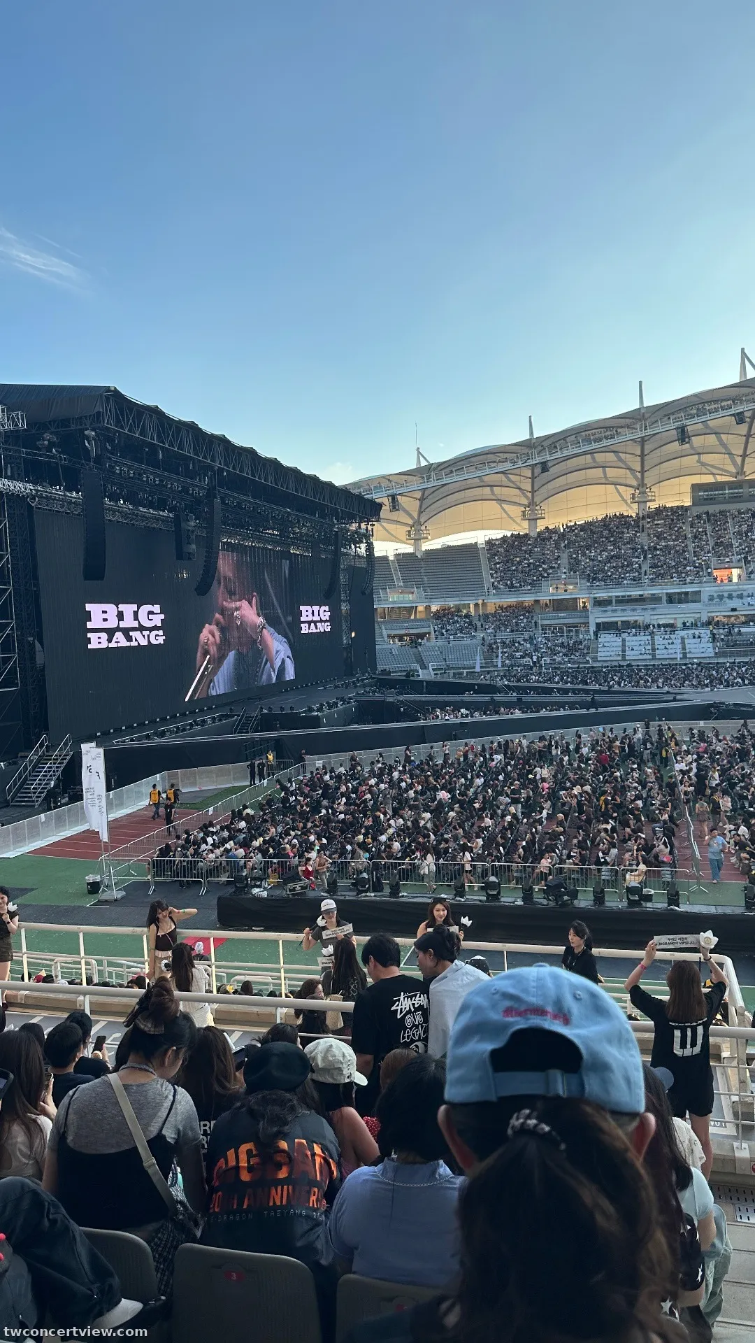 高陽體育館 (Goyang Gymnasium) E5 區 19排1號 視野照片 - BIGBANG 2026-2027 WORLD TOUR 〈 XX : COSMOS 〉 IN GOYANG