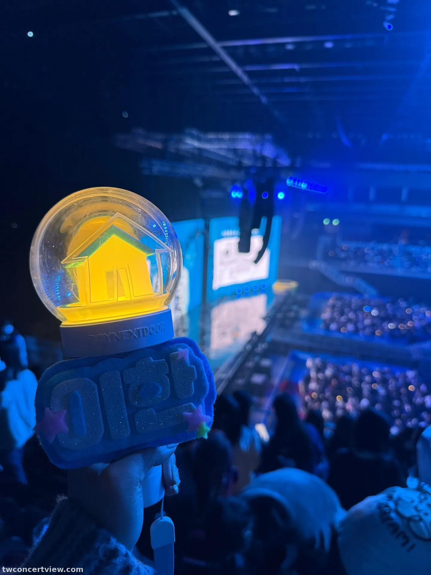 Inspire Arena 418 Row 7, Seat 9 seat view - BOYNEXTDOOR TOUR 'KNOCK ON Vol.1'