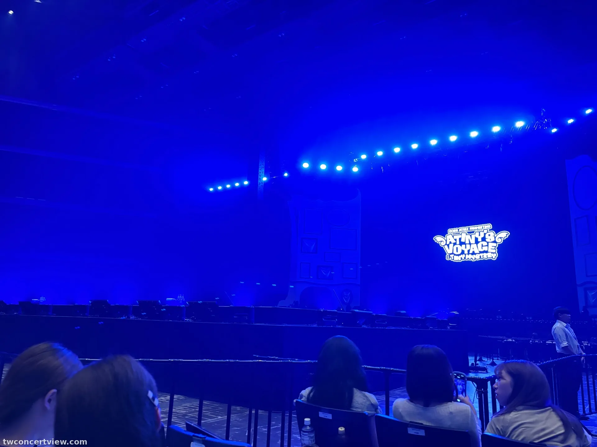 K-Arena 橫濱 L 區 中排右號 視野照片 - 2026 ATEEZ FANMEETING ATINY’S VOYAGE:TINY MISTERY