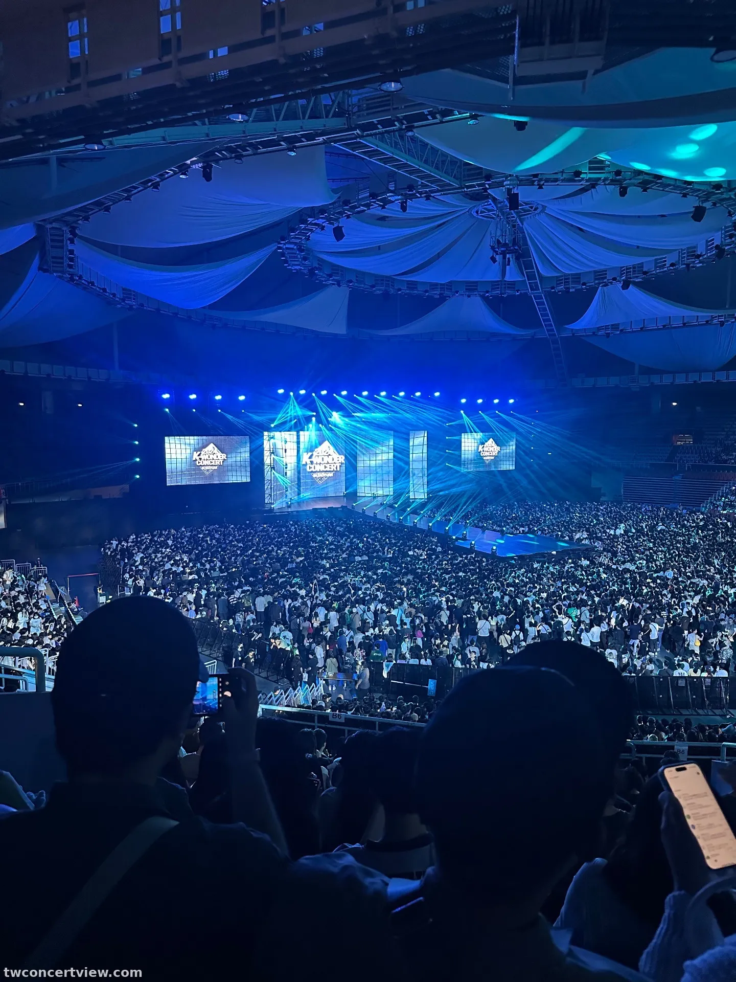 Taoyuan Arena B7 Row 10, Seat 122 seat view - 2024 K-WONDER CONCERT IN TAOYUAN