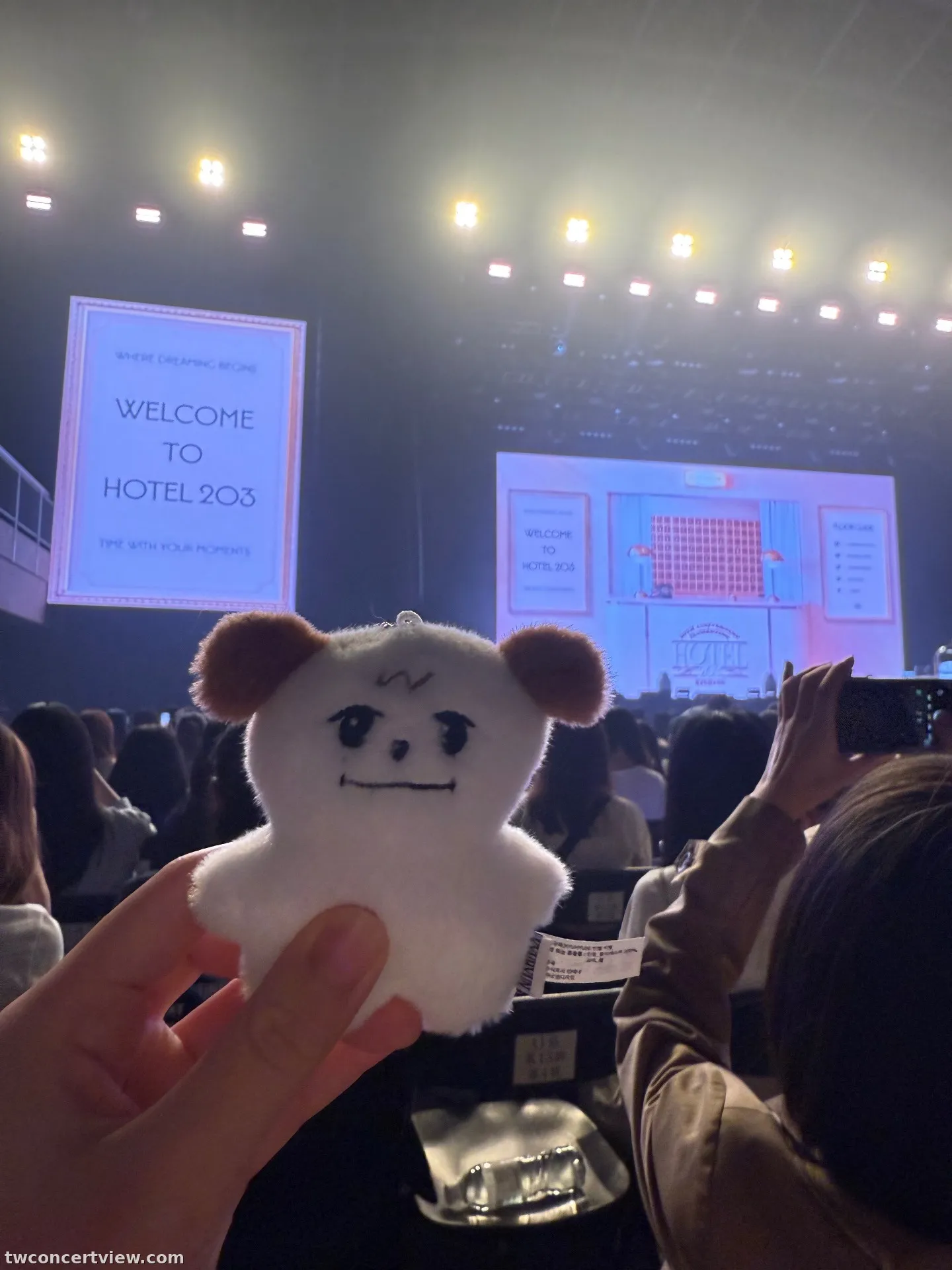 天母體育館 A 區 中 左 視野照片 - 圭賢fan meeting