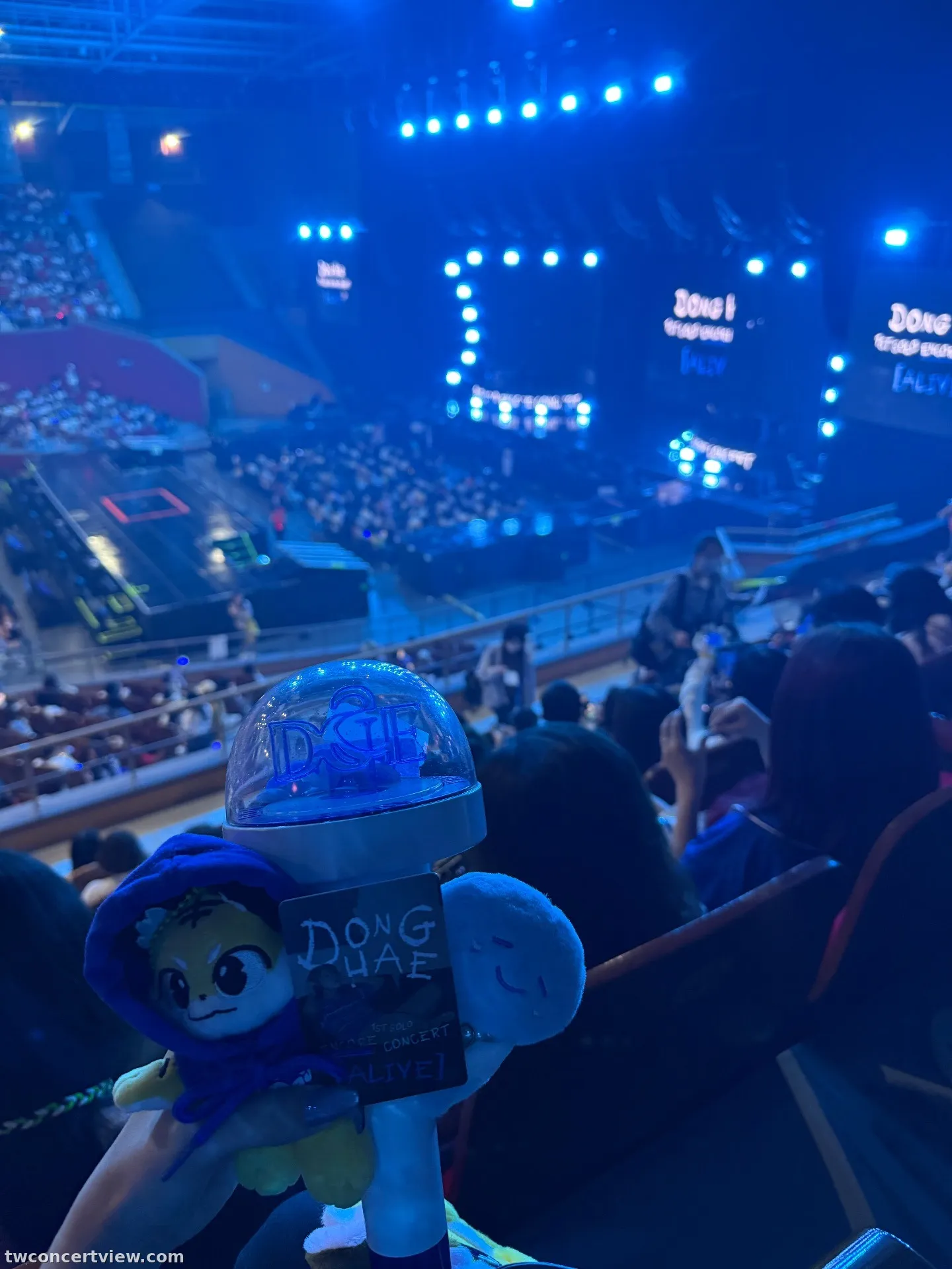Olympic Hall E3 โซน แถว 7 ที่นั่ง 7 ภาพวิวที่นั่ง - DONGHAE 1ST SOLO ENCORE CONCERT [ALIVE]