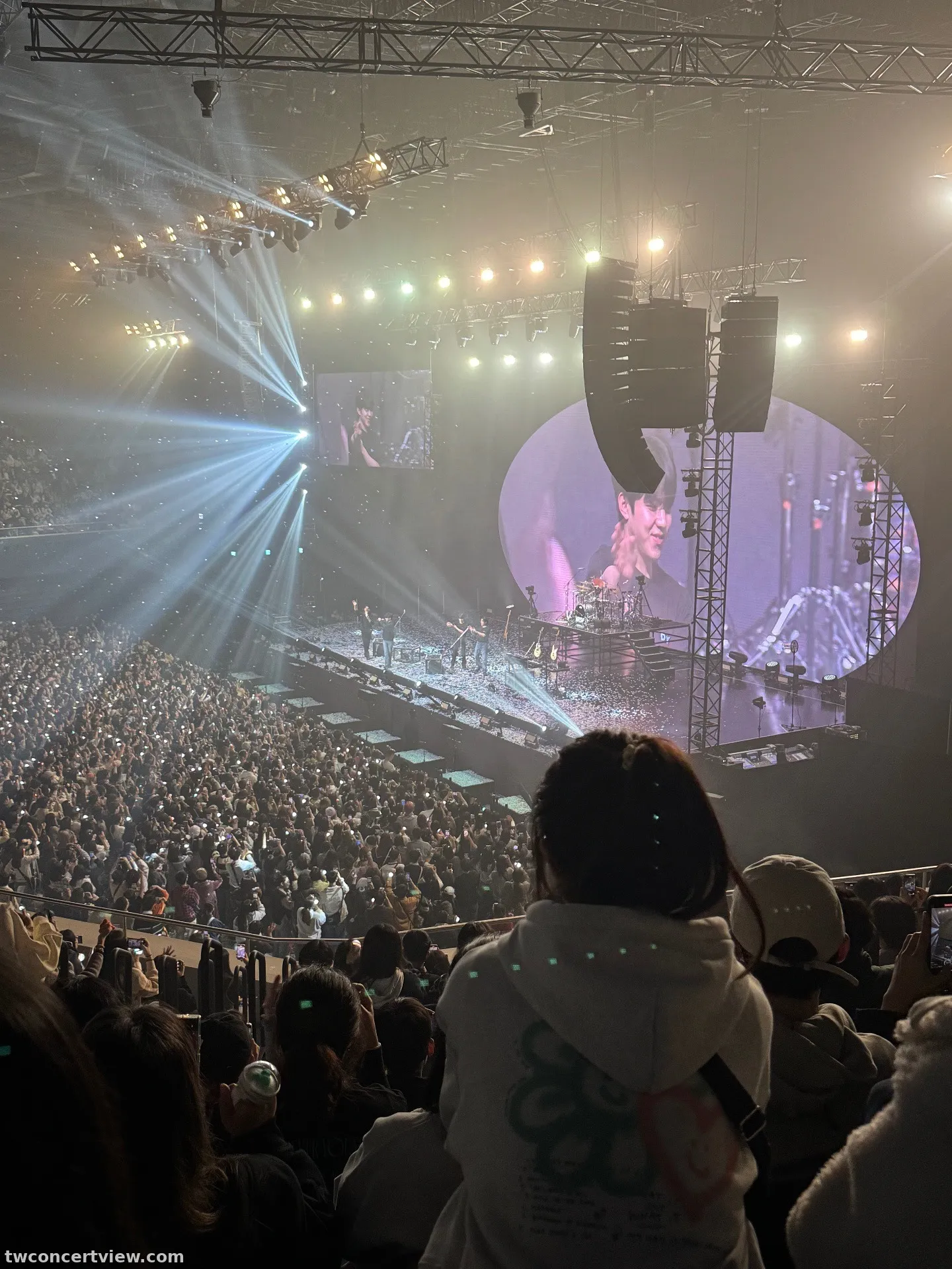 高雄流行音樂中心 2F A 區 11排31號 視野照片 - DAY6 Forever Young