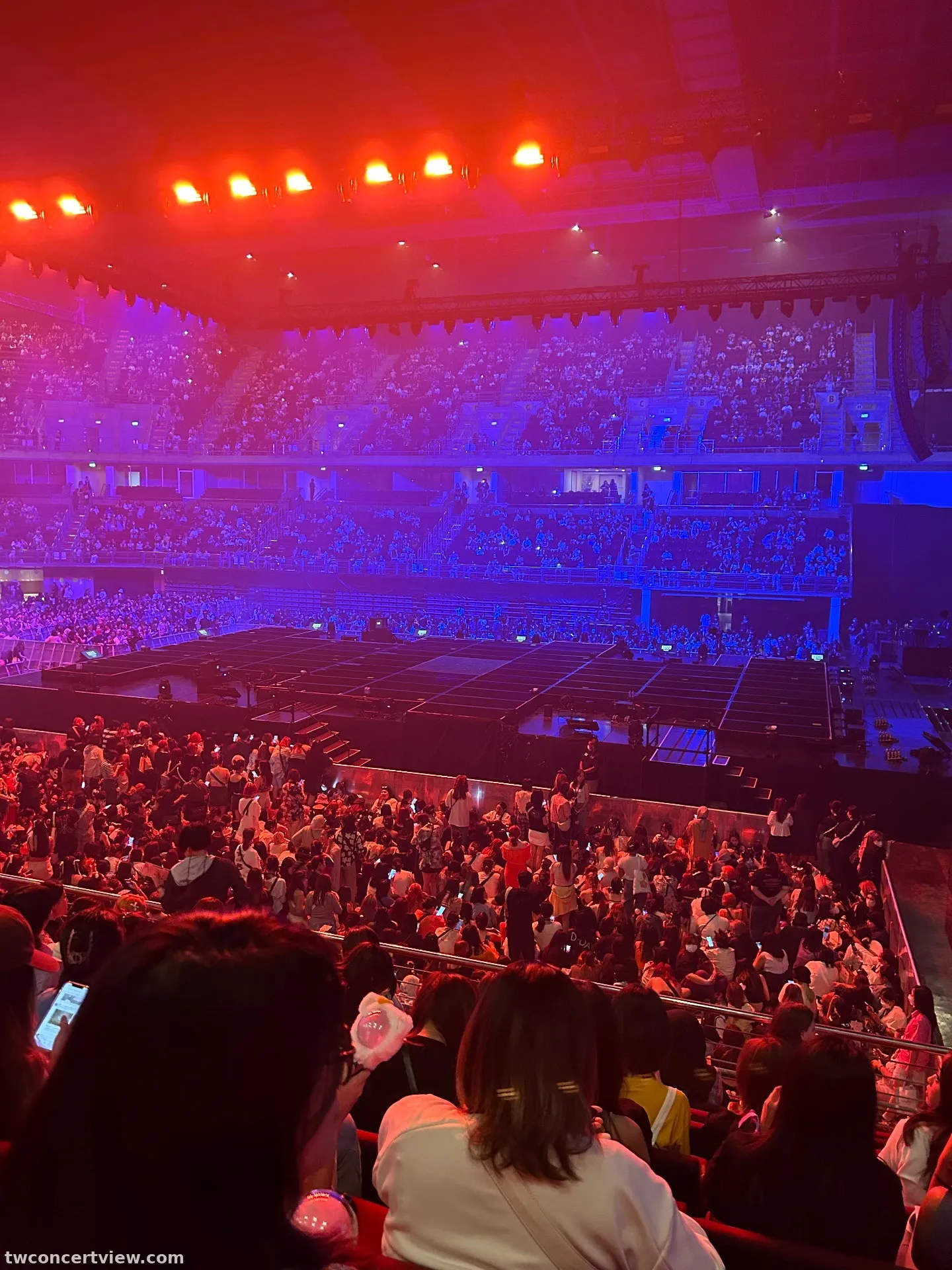 IMPACT Arena SN 區 G排04號 視野照片 - SUGA AGUST D TOUR BANGKOK