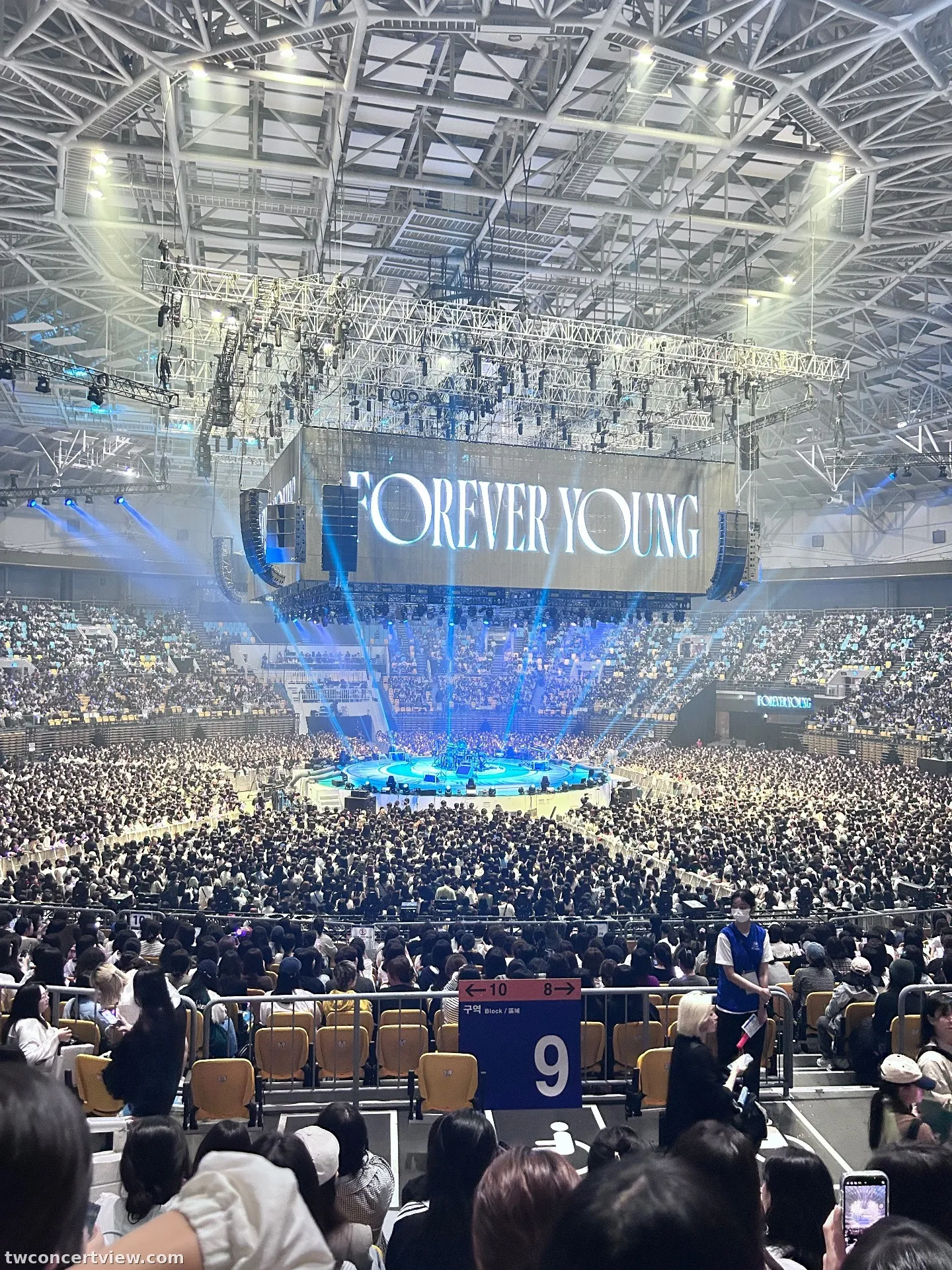 KSPO Dome 35 Row 6, Seat 11 seat view - DAY6 3RD WORLD TOUR FOREVER YOUNG FINALE IN SEOUL