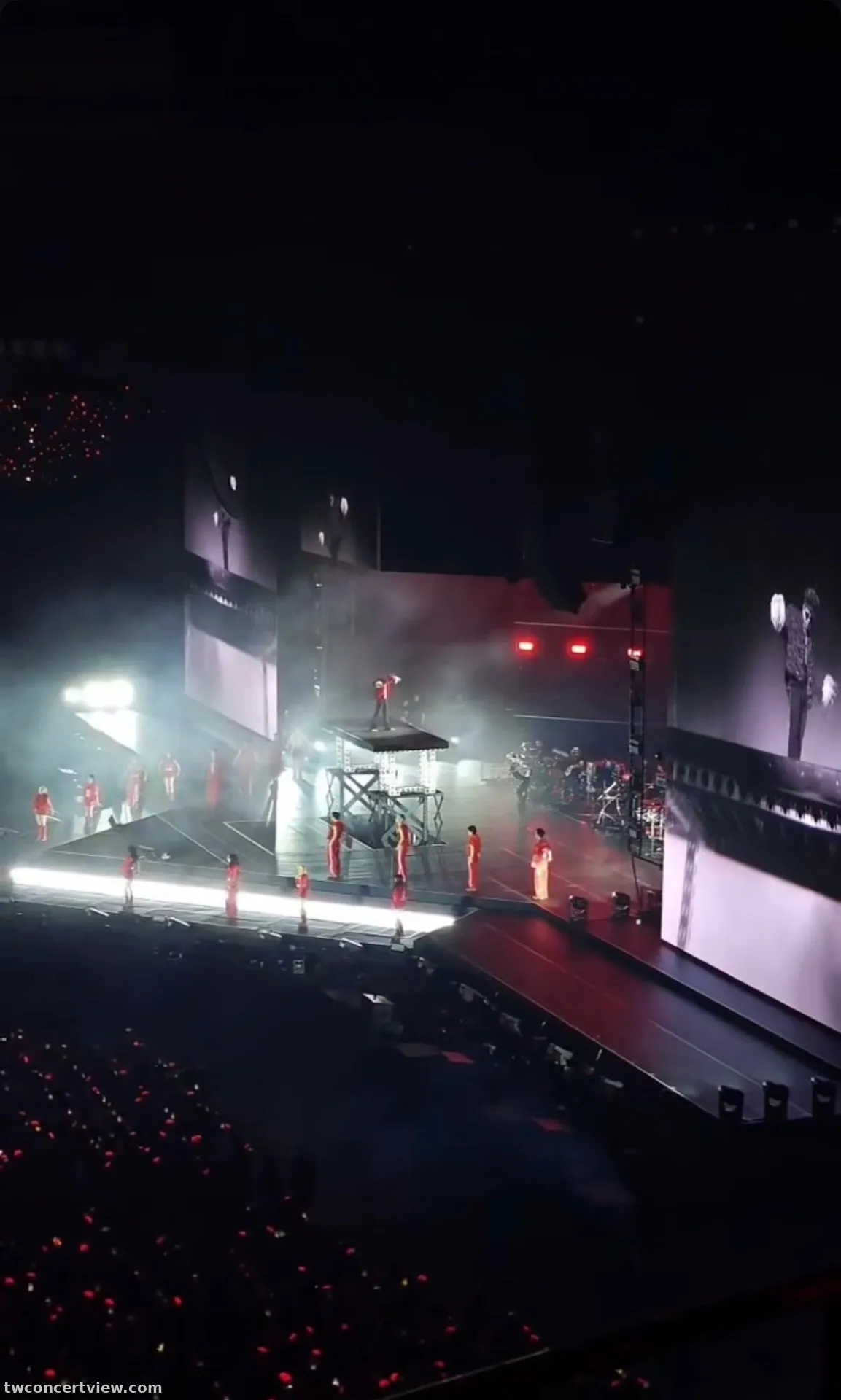 京瓷巨蛋 (Kyocera Dome Osaka) 1塁側 上段 3排425號 視野照片 - G-DRAGON 2025 WORLD TOUR [Übermensch]