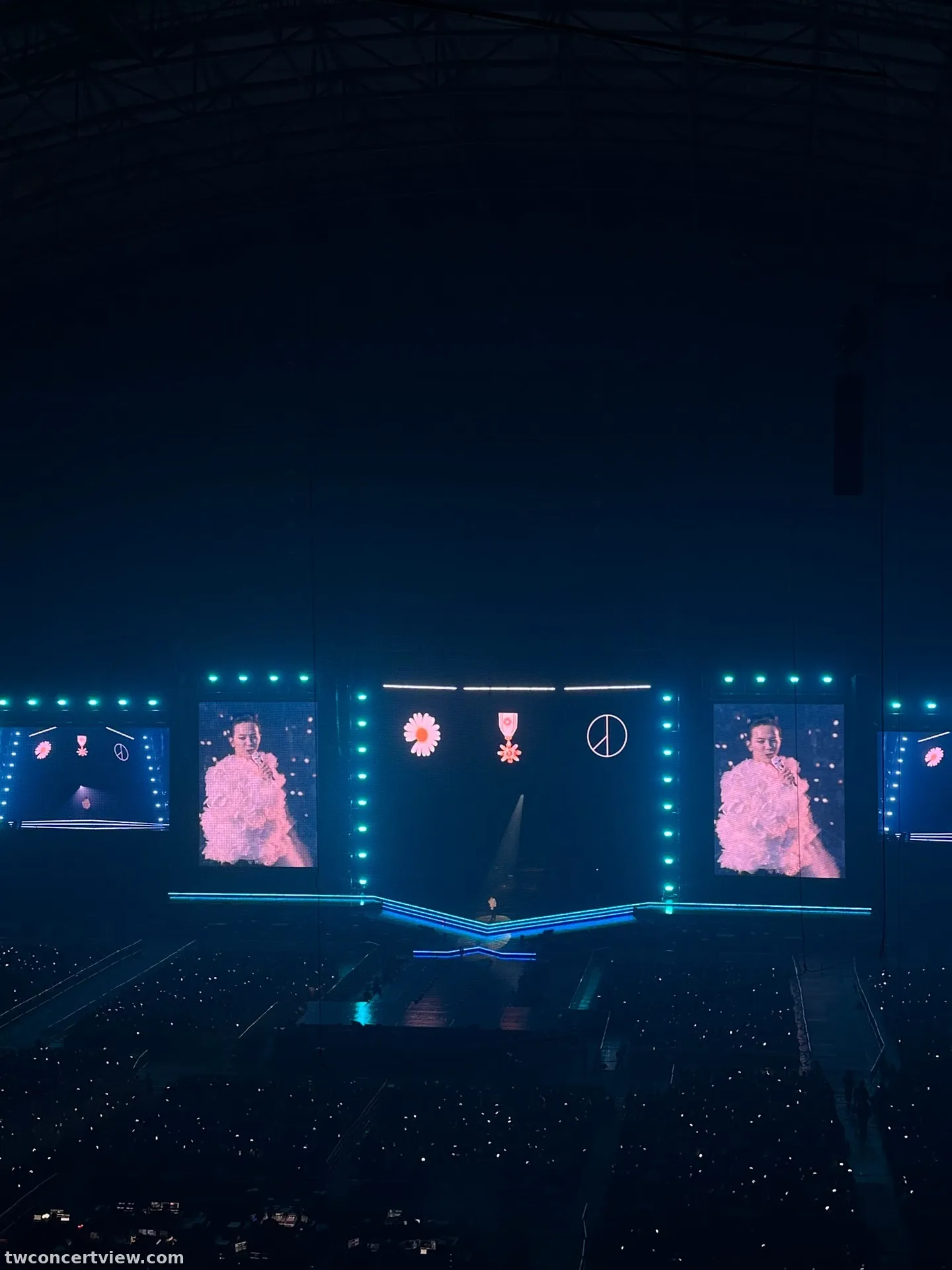 Gocheok Sky Dome 高尺天空巨蛋 410 區 I排11號 視野照片 - Übermensch encore