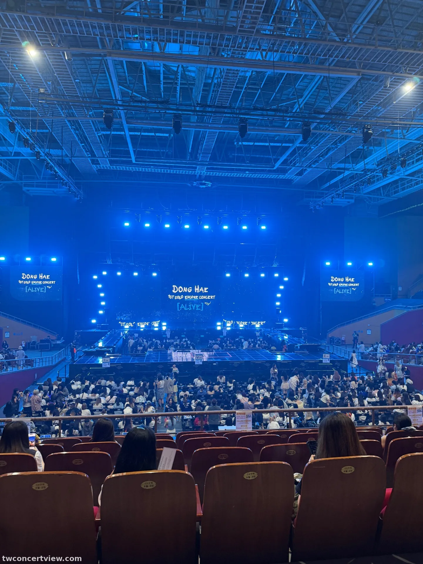 奧林匹克廳 (Olympic Hall) 2F C2 區 7排3號 視野照片 - DONGHAE ALIVE ENCORE