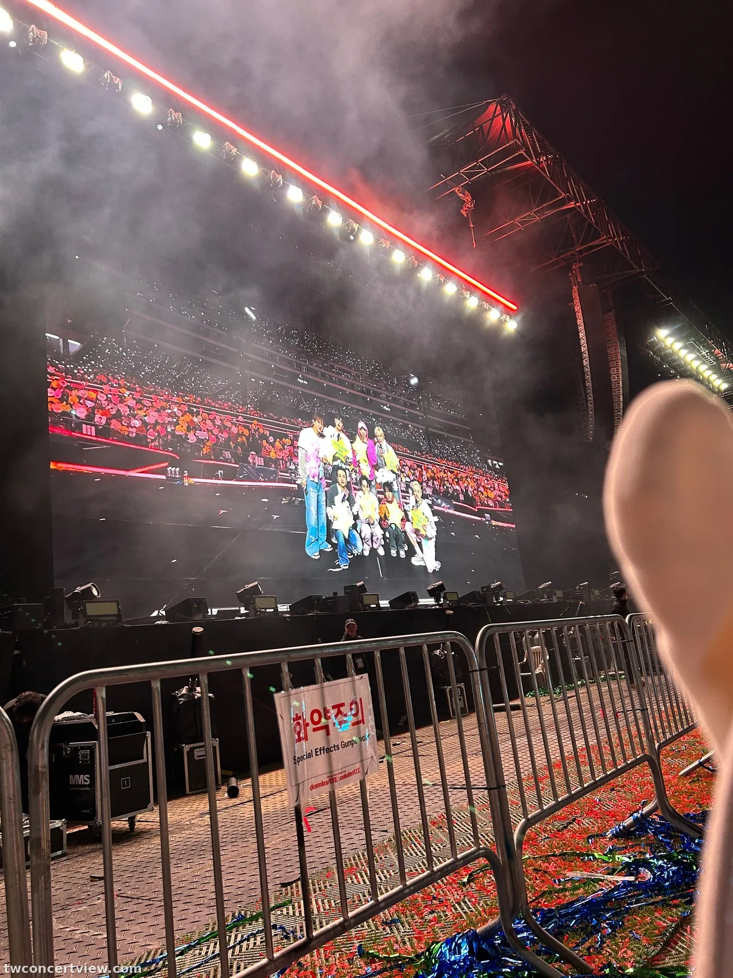 仁川亞運主體育場 A3 區 前 左 視野照片 - Stray Kids dominATE:celebrATE 安可場