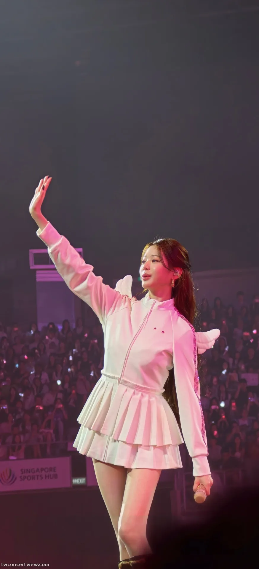 新加坡室內體育館 (Singapore Indoor Stadium) A 區 前 右 視野照片 - IVE WORLD TOUR < SHOW WHAT I AM > IN SINGAPORE