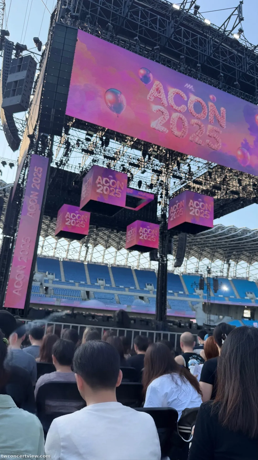 Kaohsiung National Stadium (AAA) FE2 11列9番 座席からの眺め - ACON 2025