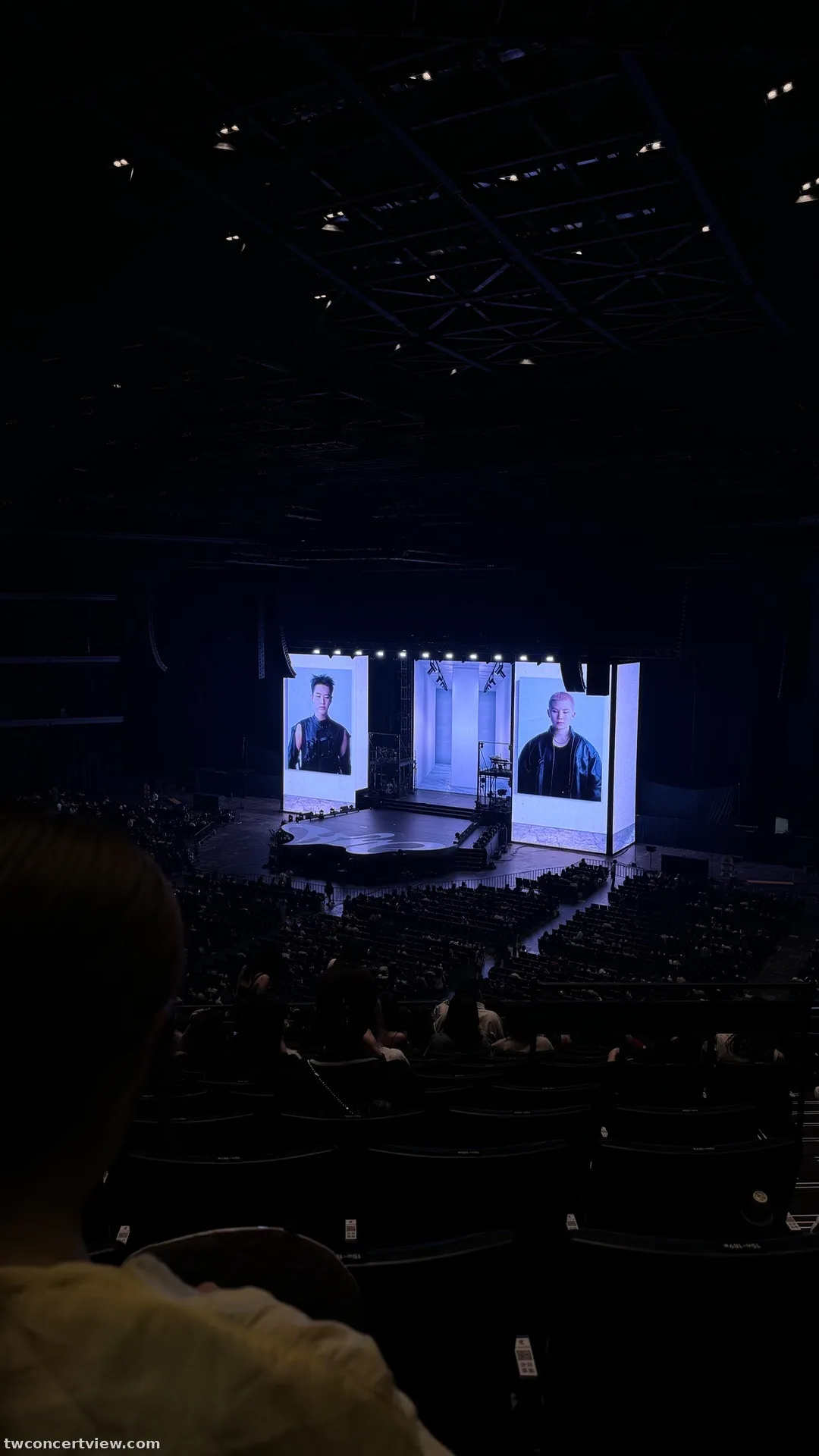 K-Arena 橫濱 LEVEL 5 17排187號 視野照片 - HOSHI X WOOZI FAN CONCERT ［WARNING］ - JAPAN