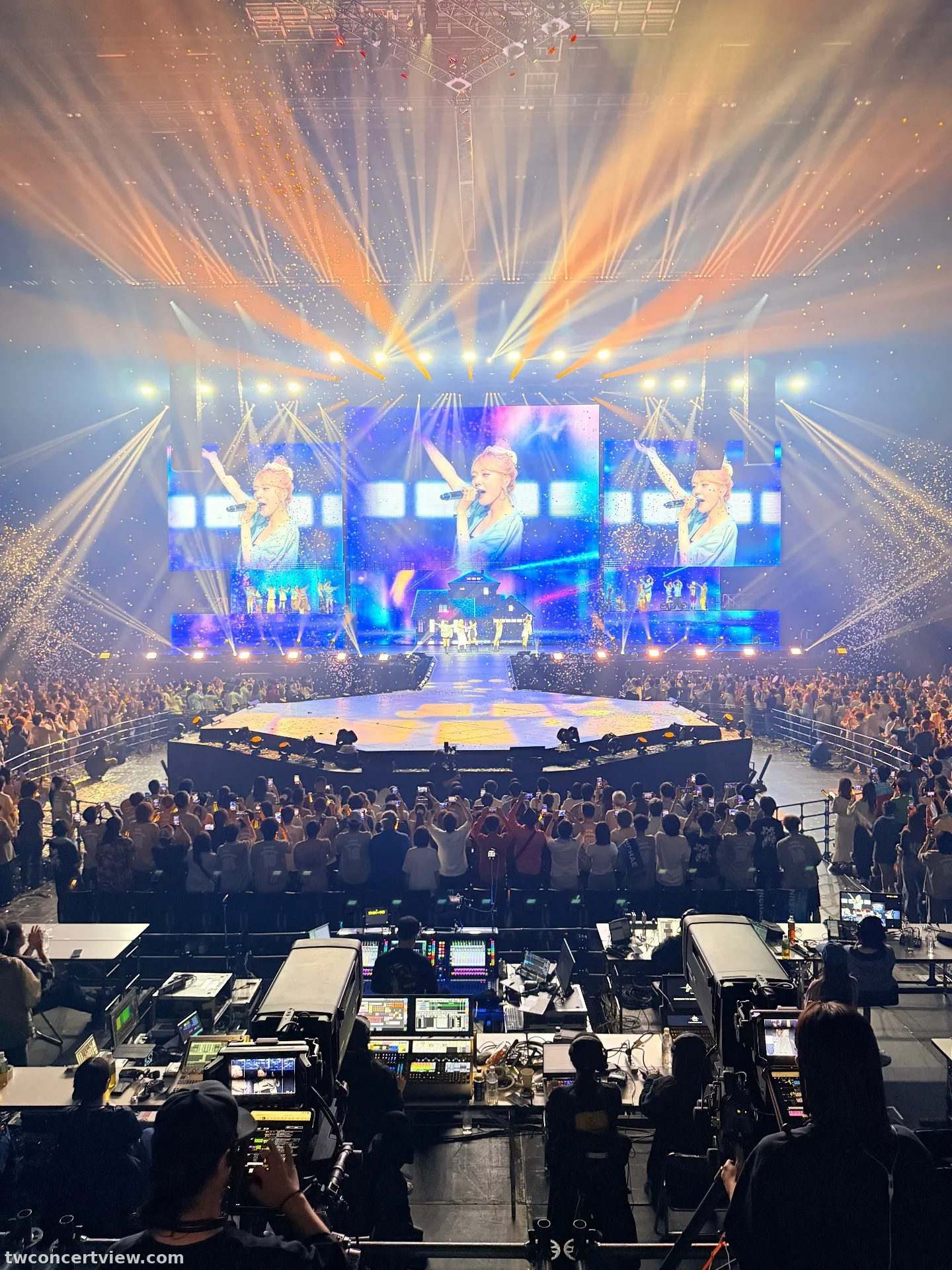 K-Arena 橫濱 LEVEL 3 12排110號 視野照片 - 2026 LE SSERAFIM TOUR PUREFLOW IN JAPAN