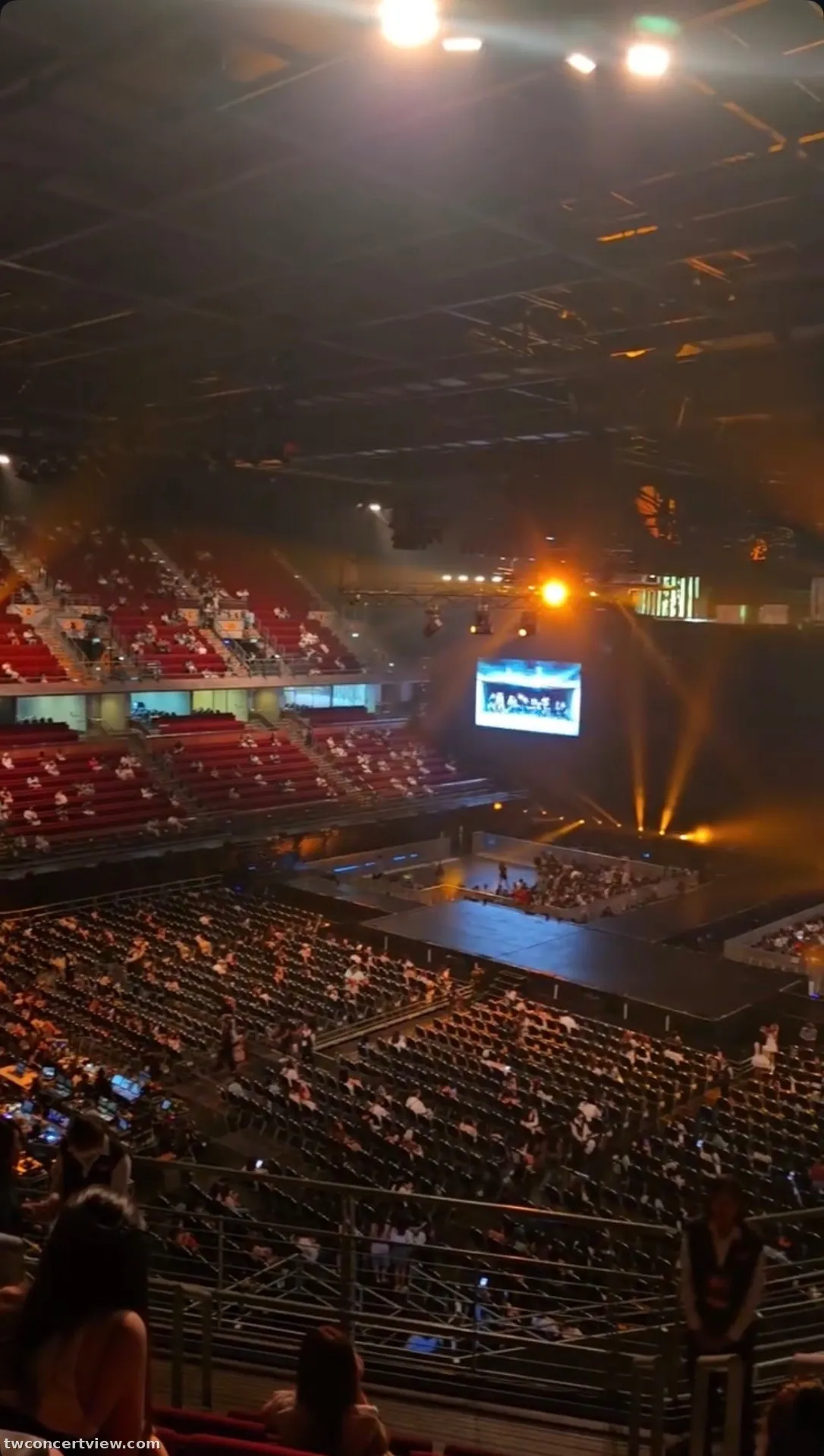 IMPACT Arena N 區 G排3號 視野照片 - Light the world