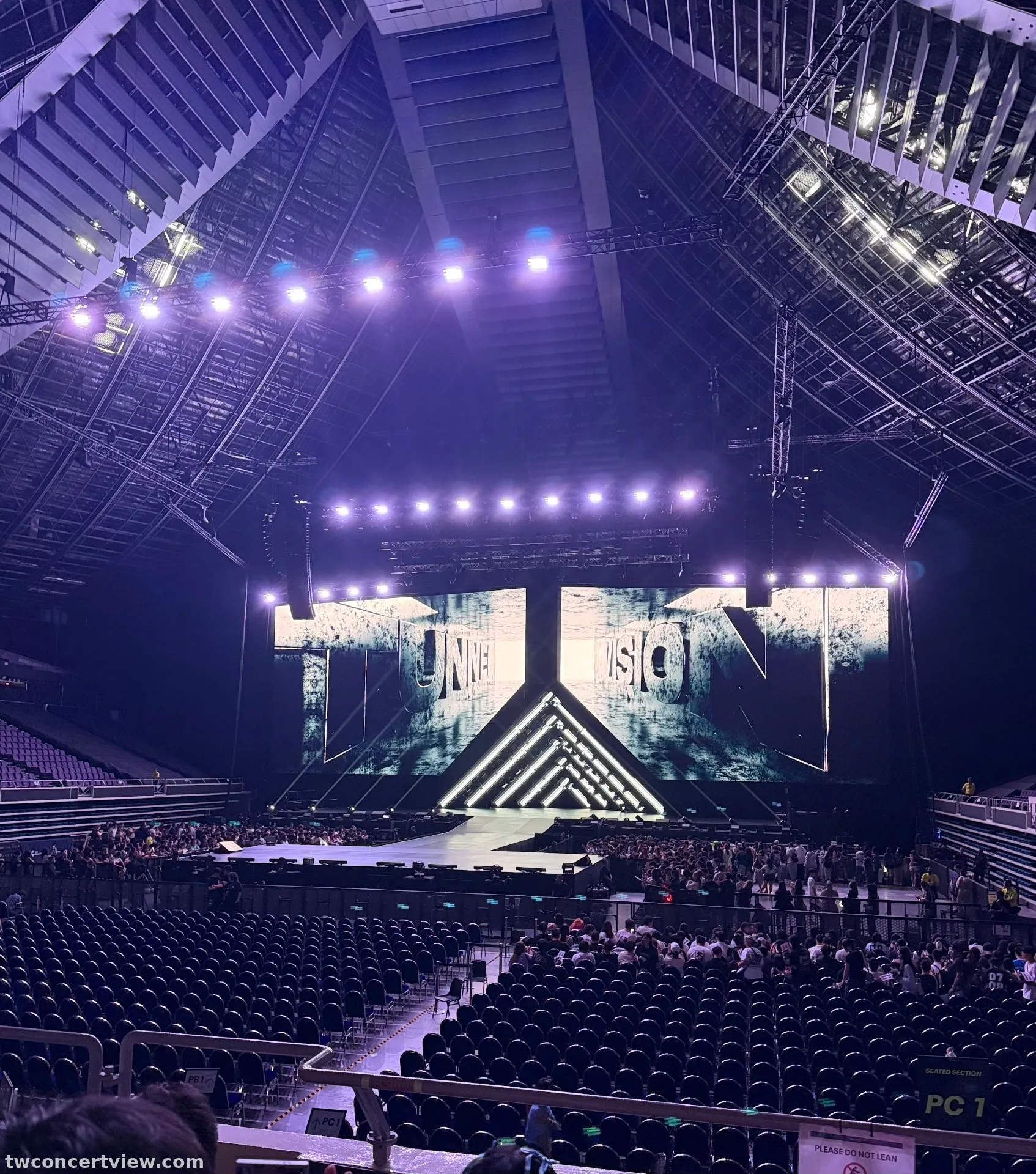 新加坡室內體育館 (Singapore Indoor Stadium) 223 區 15排5號 視野照片 - ITZY 3RD WORLD TOUR <TUNNEL VISION> in SINGAPORE