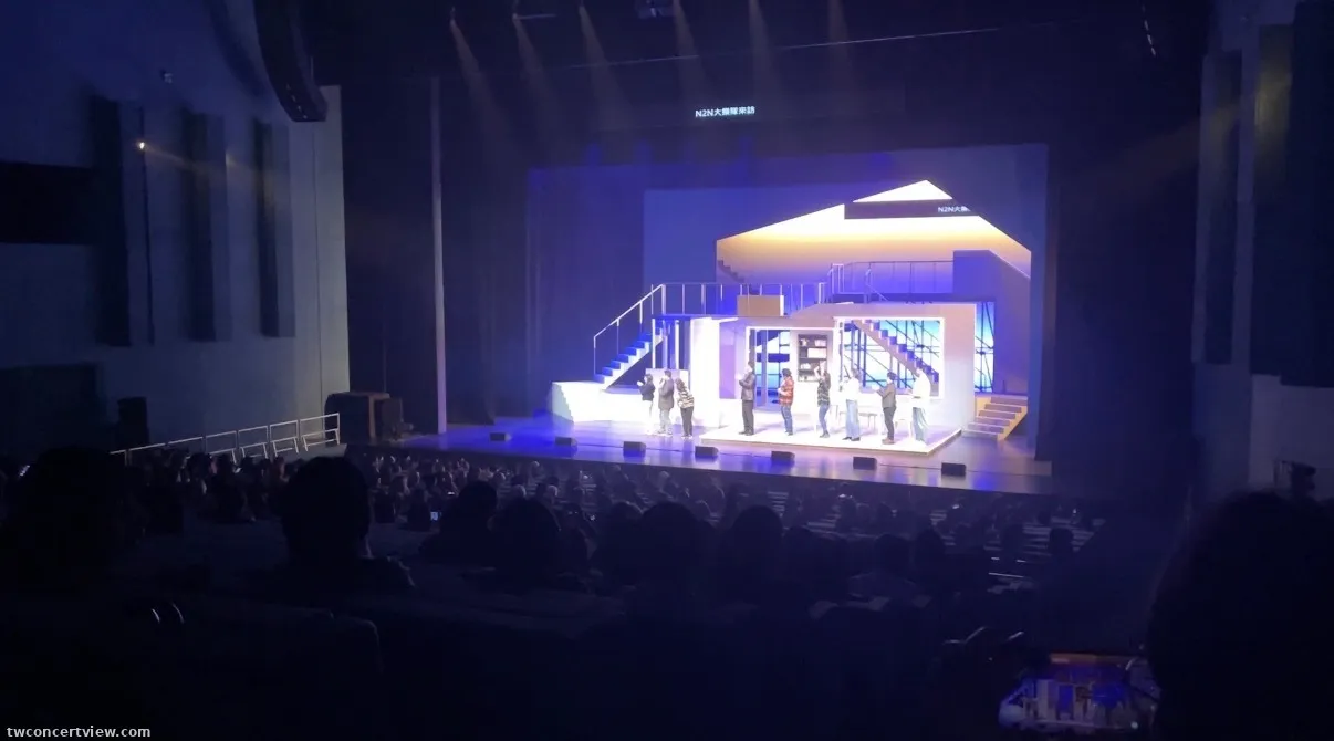 Taipei Performing Arts Center (Grand Theater) 4F A1・5F Section B1 แถว 23 ที่นั่ง 19 ภาพวิวที่นั่ง - 百老匯搖滾音樂劇《next to normal 近乎正常》
